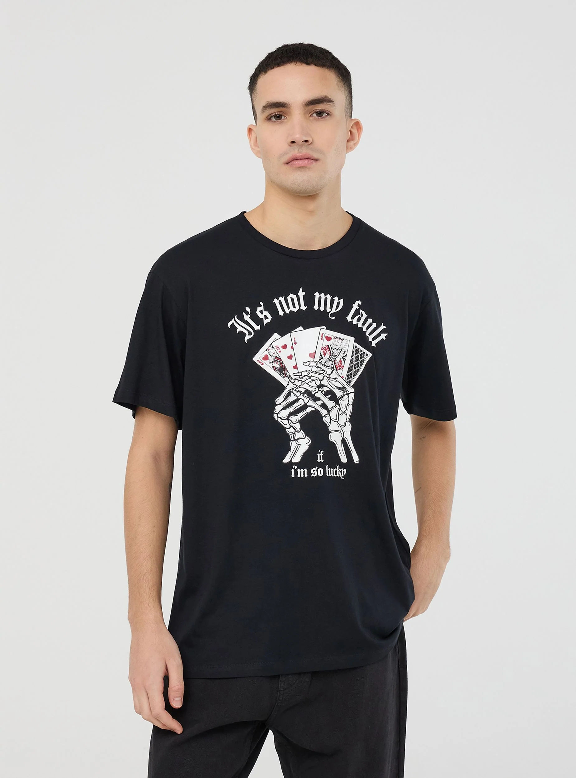 T-shirt con stampa simpatica gioco - Image 3