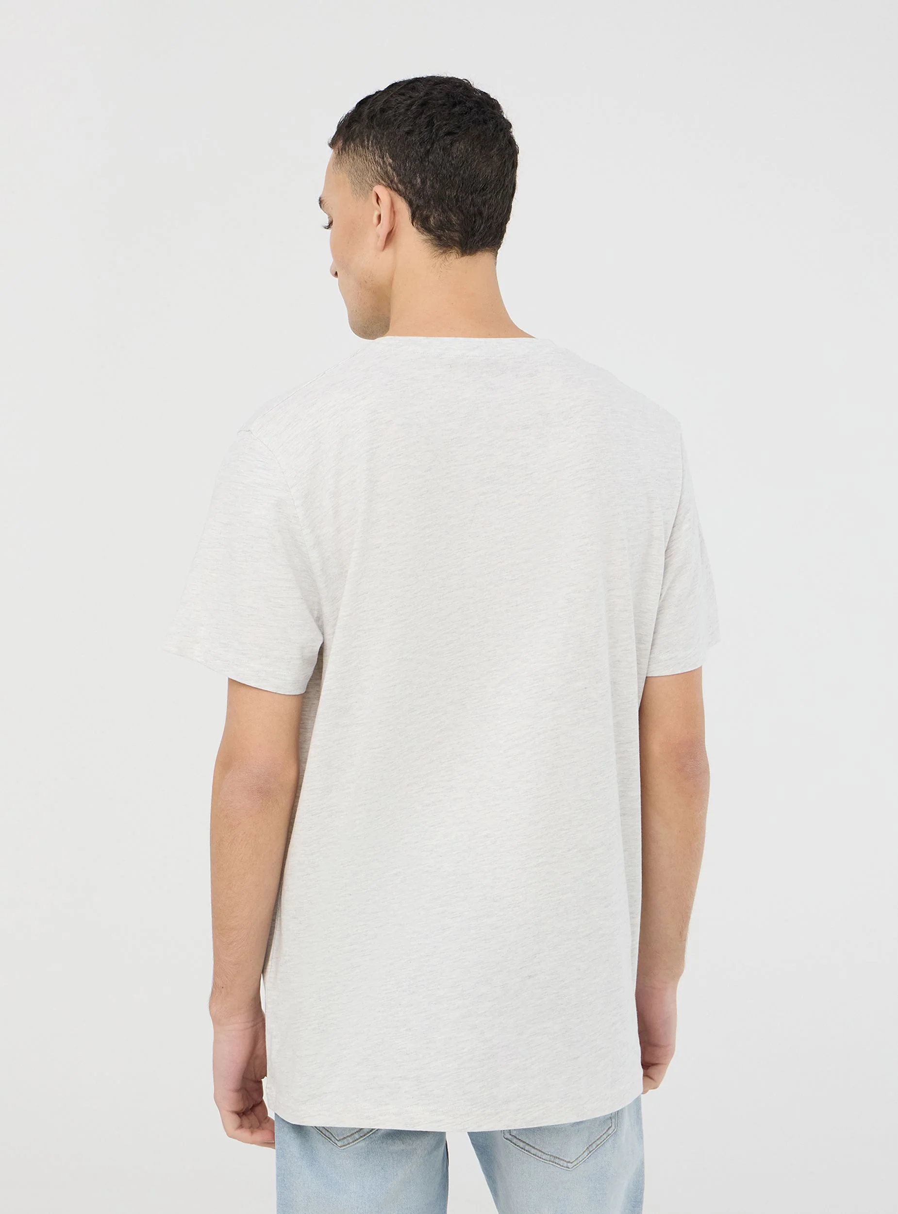 T-shirt con stampa stile college - Image 2