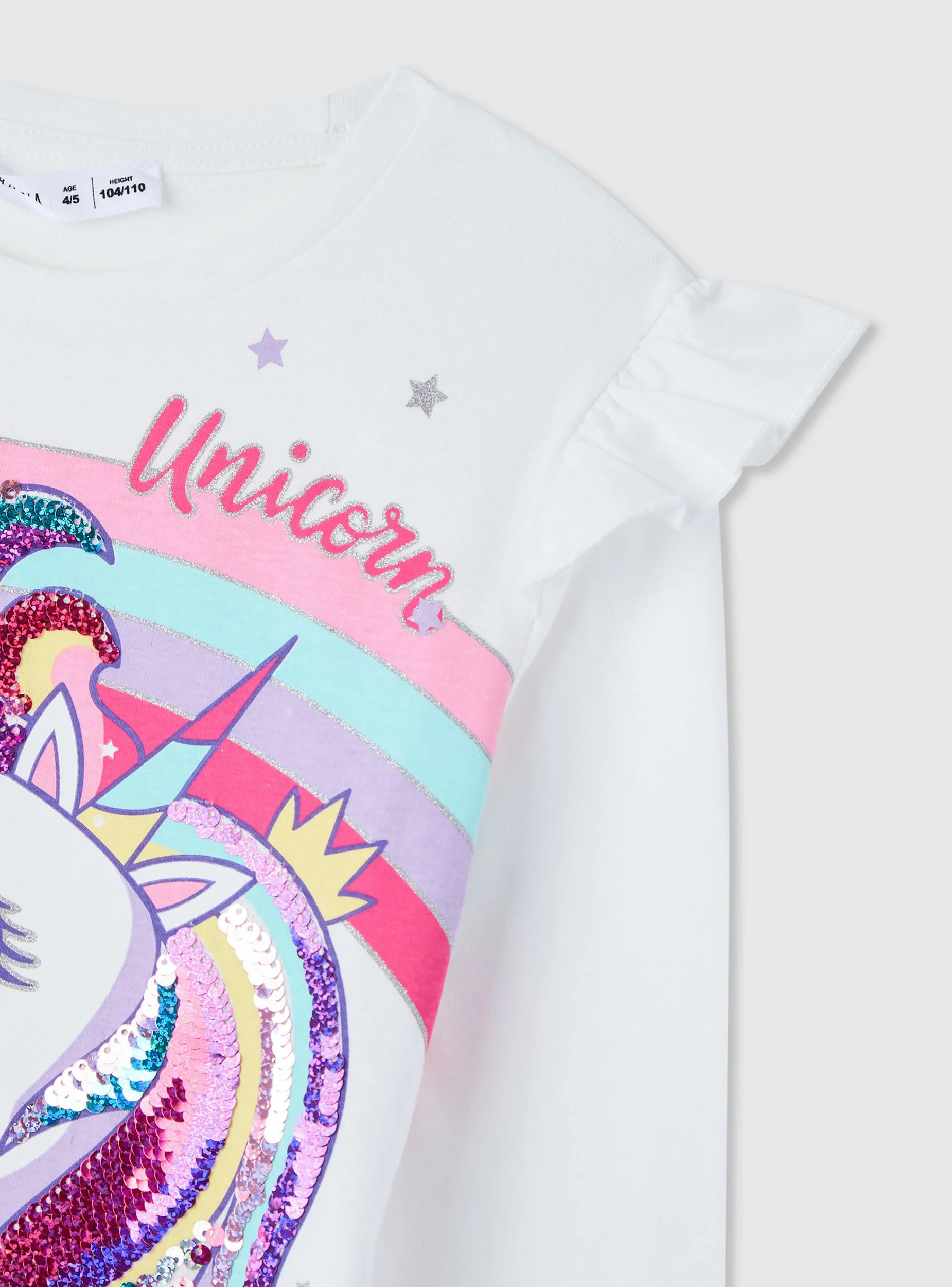 T-shirt con stampa unicorno - Image 5