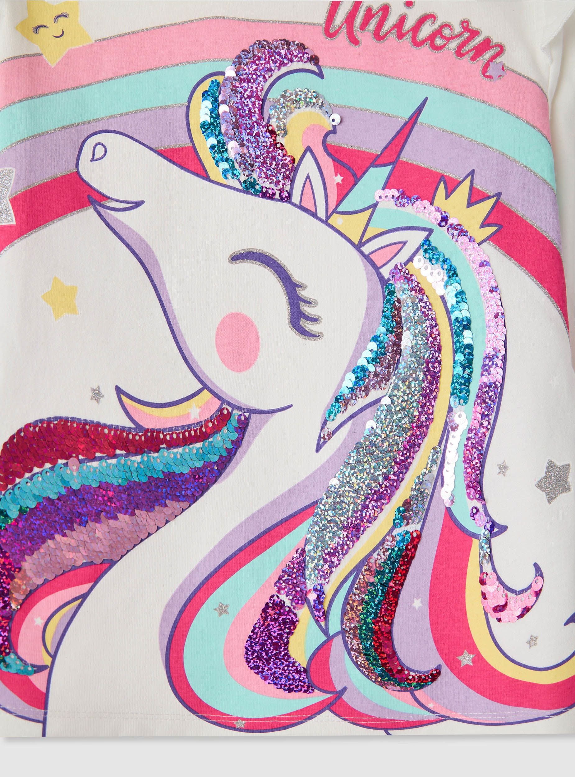 T-shirt con stampa unicorno - Image 6