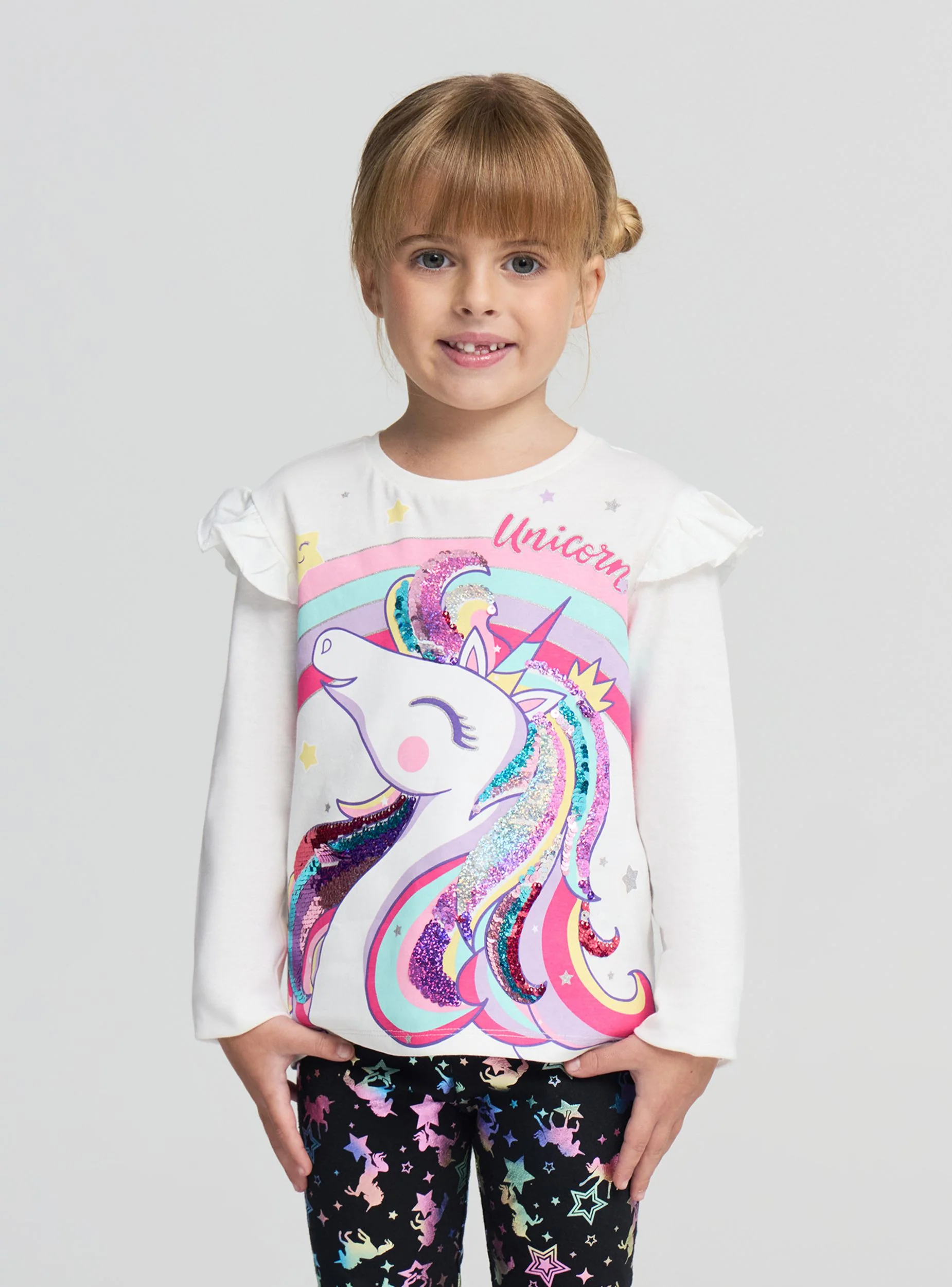 T-shirt con stampa unicorno - Image 7