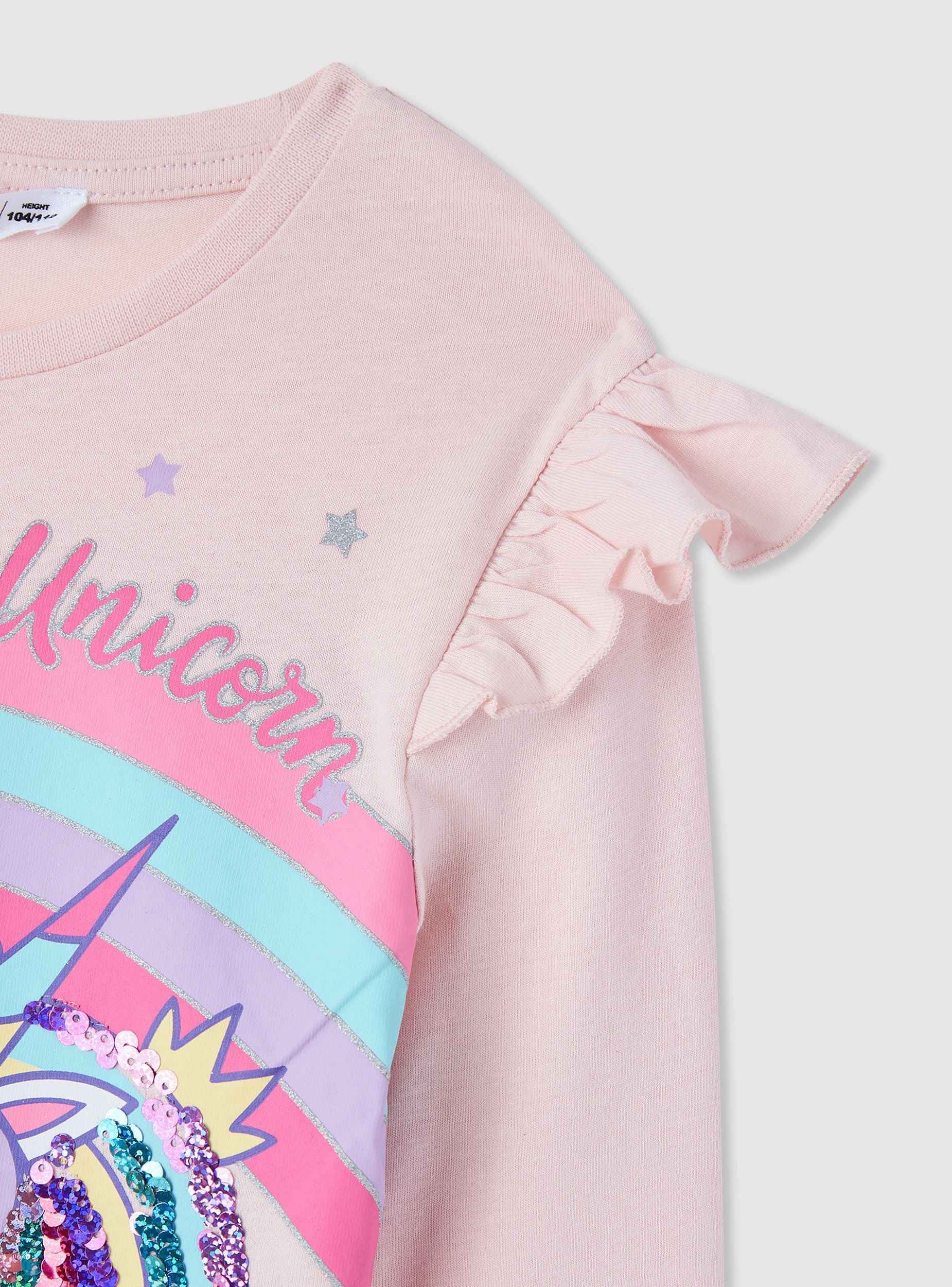 T-shirt con stampa unicorno - Image 4