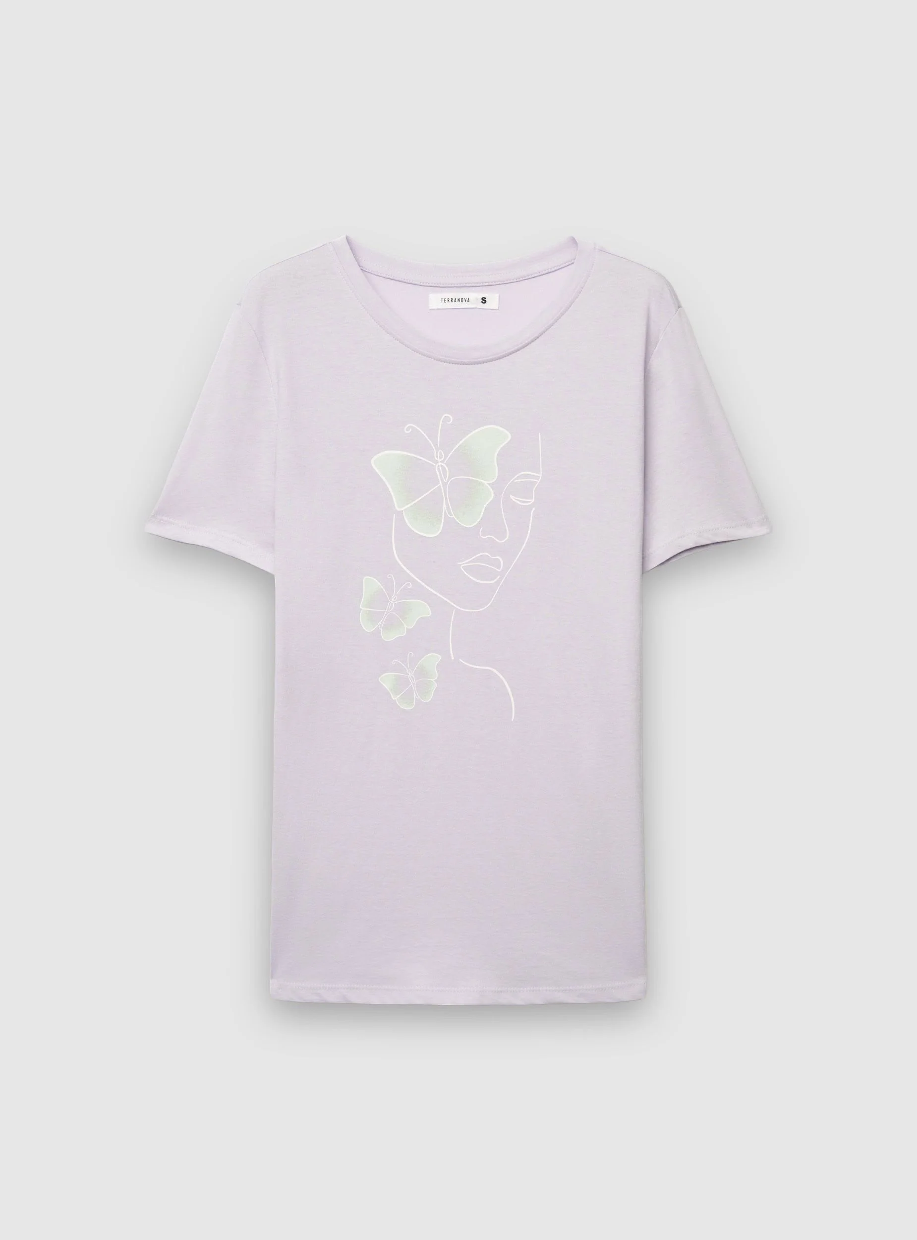 T-shirt con stampa volto - Image 6