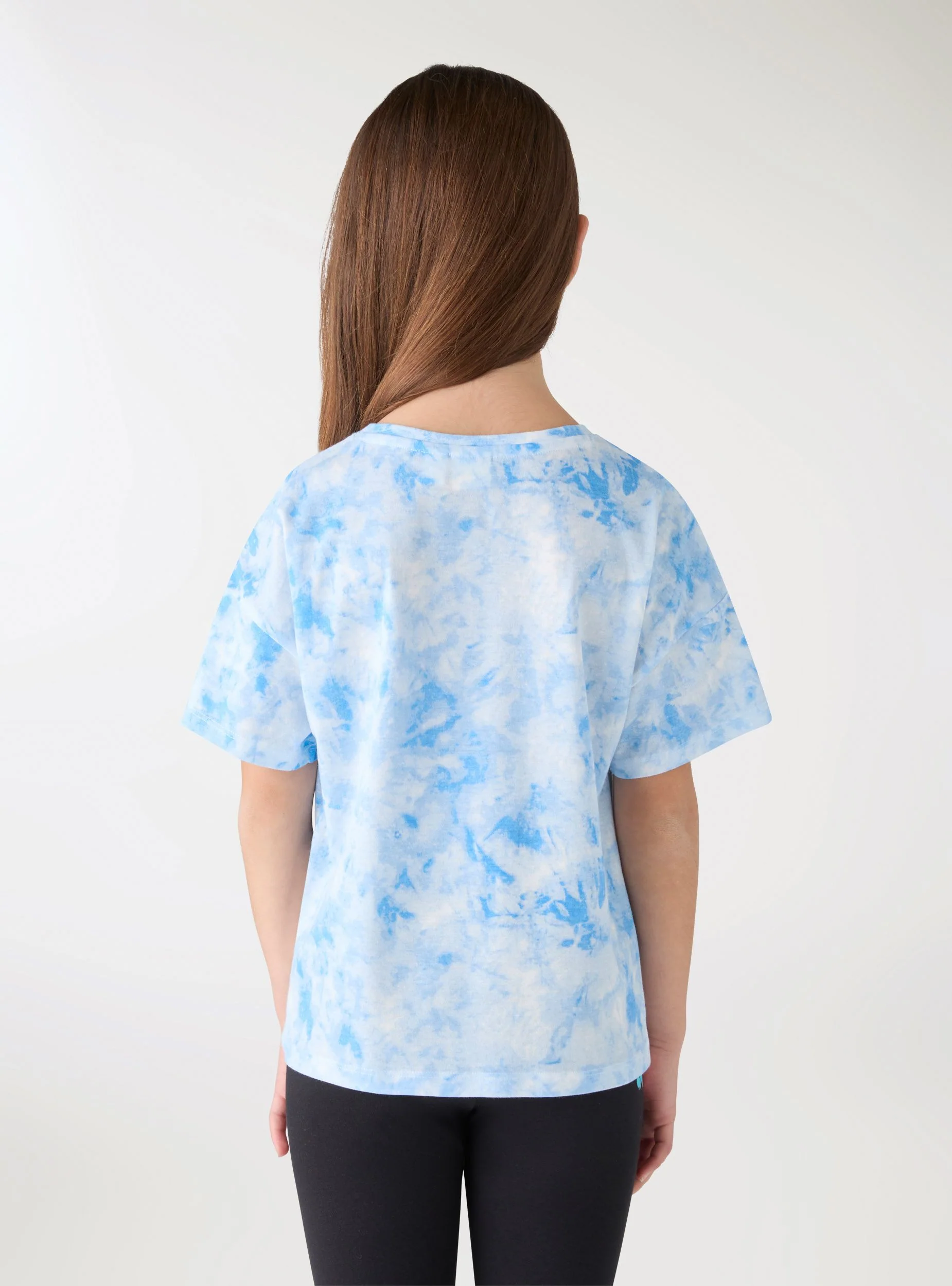 T-shirt con Stitch® e scritte luccicanti - Image 3