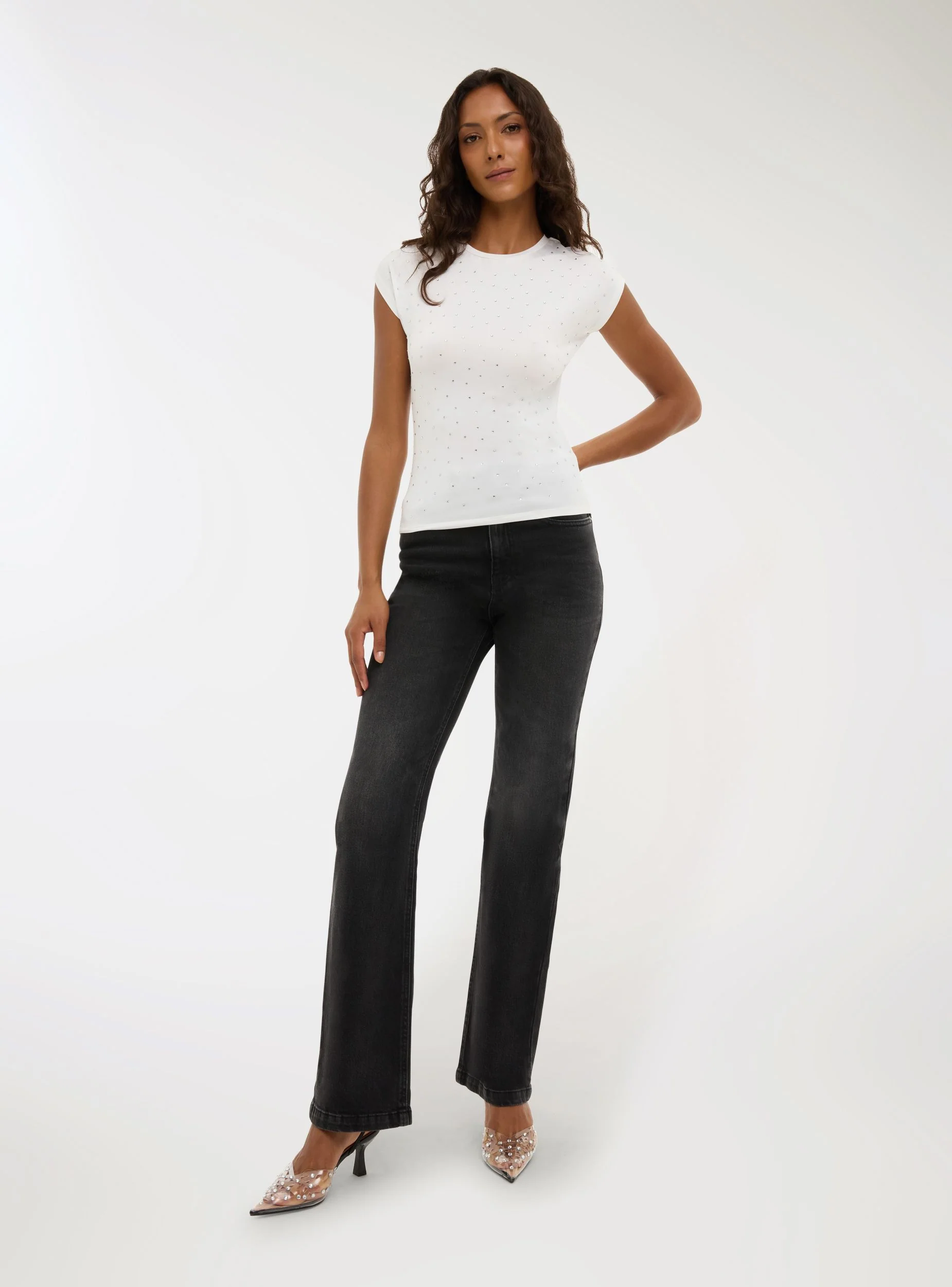 T-shirt con strass - Image 4