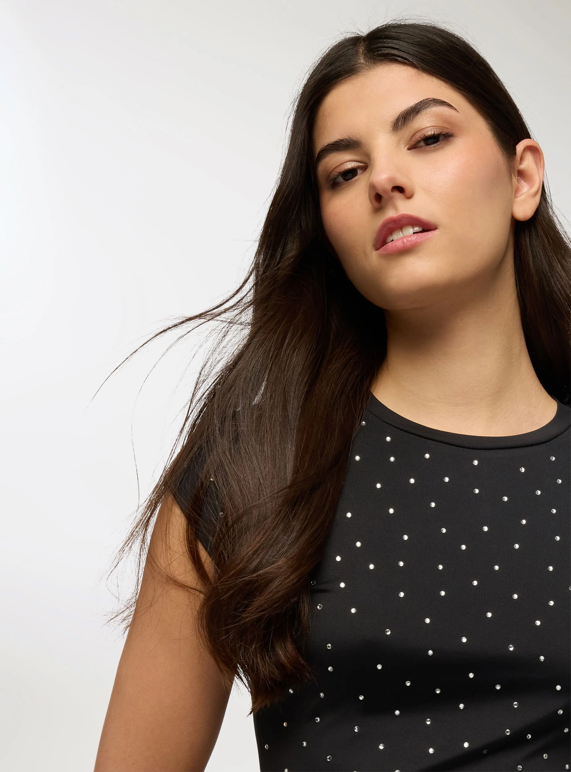 T-shirt con strass - Image 3