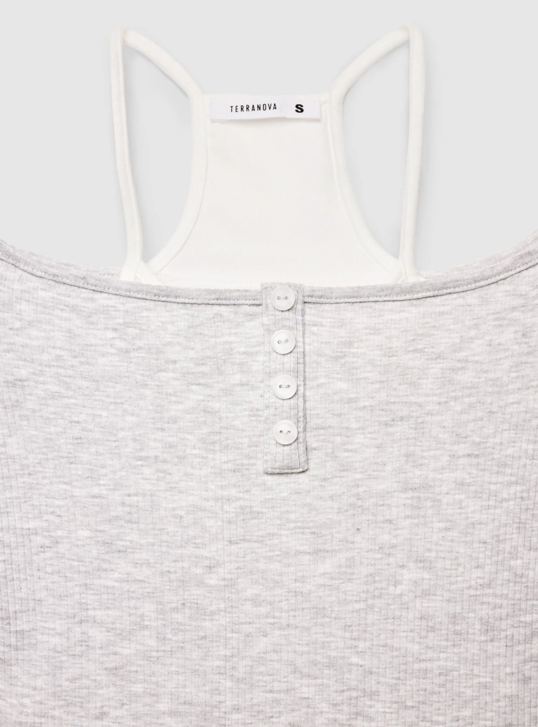 T-shirt con top integrato - Image 5