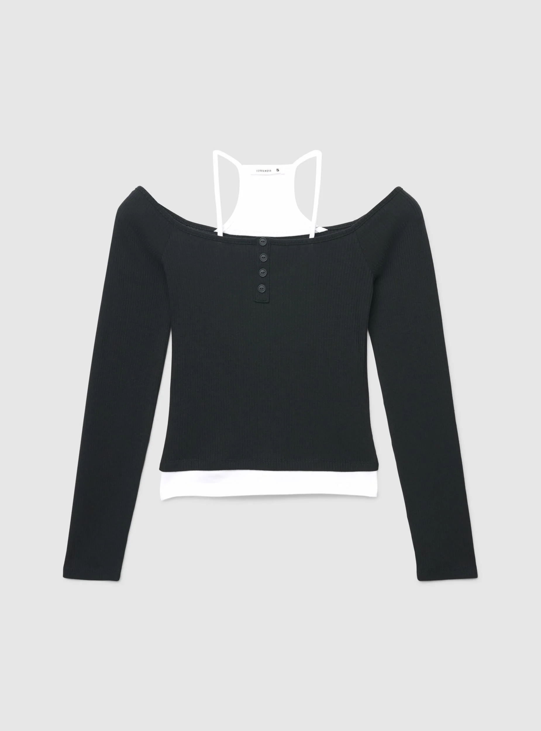 T-shirt con top integrato - Image 6