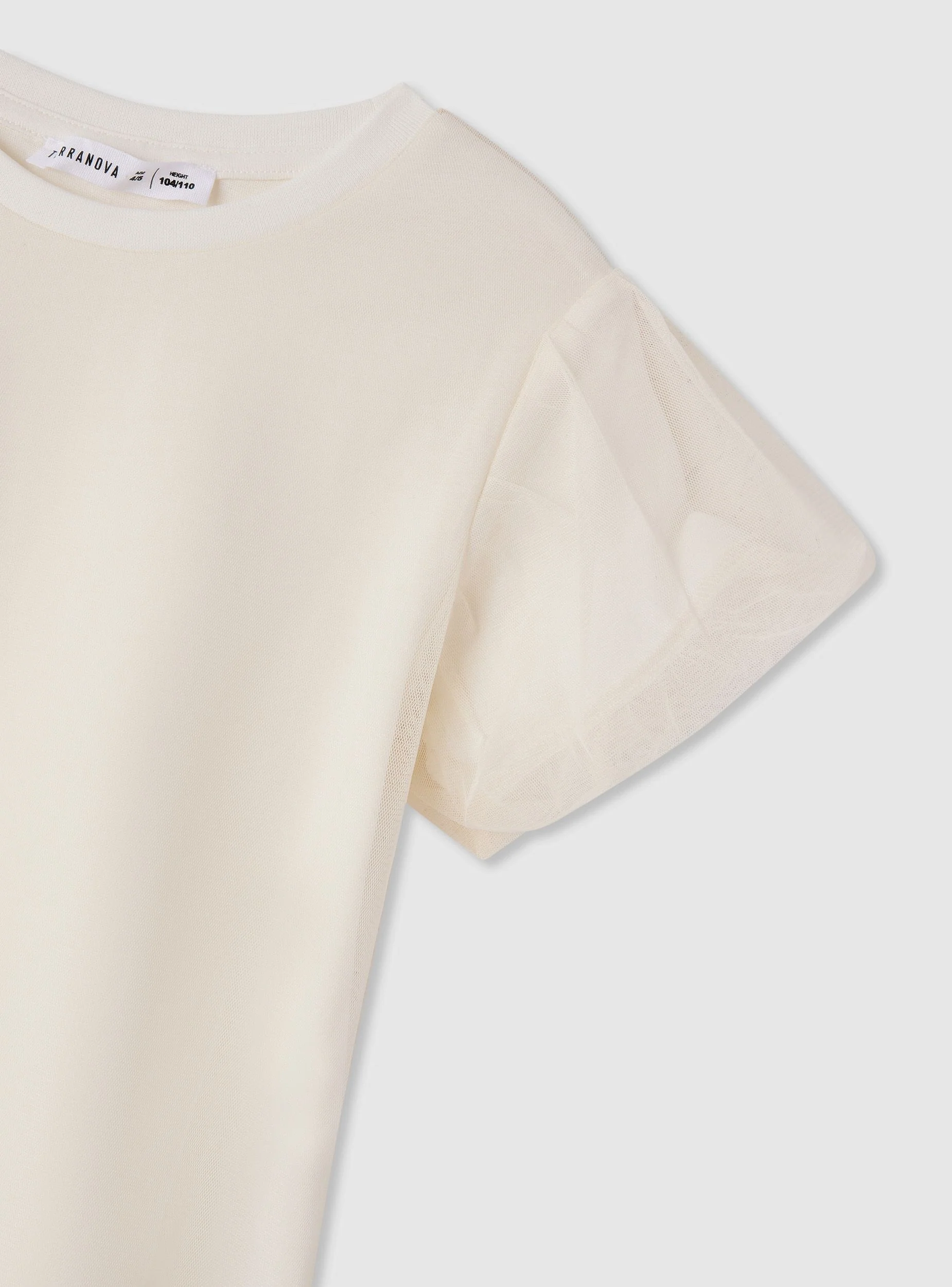 T-shirt con tulle - Image 5