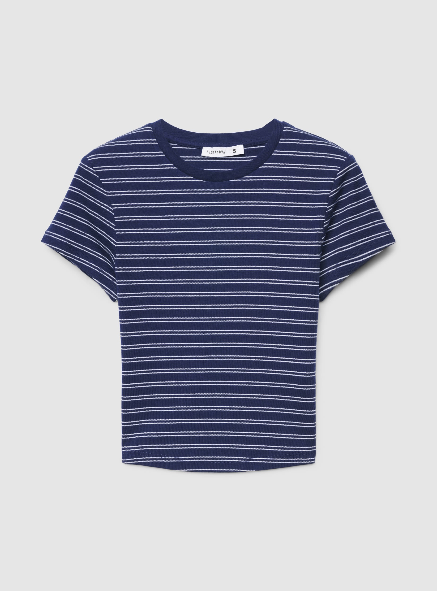 T-shirt crop a righe - Image 7