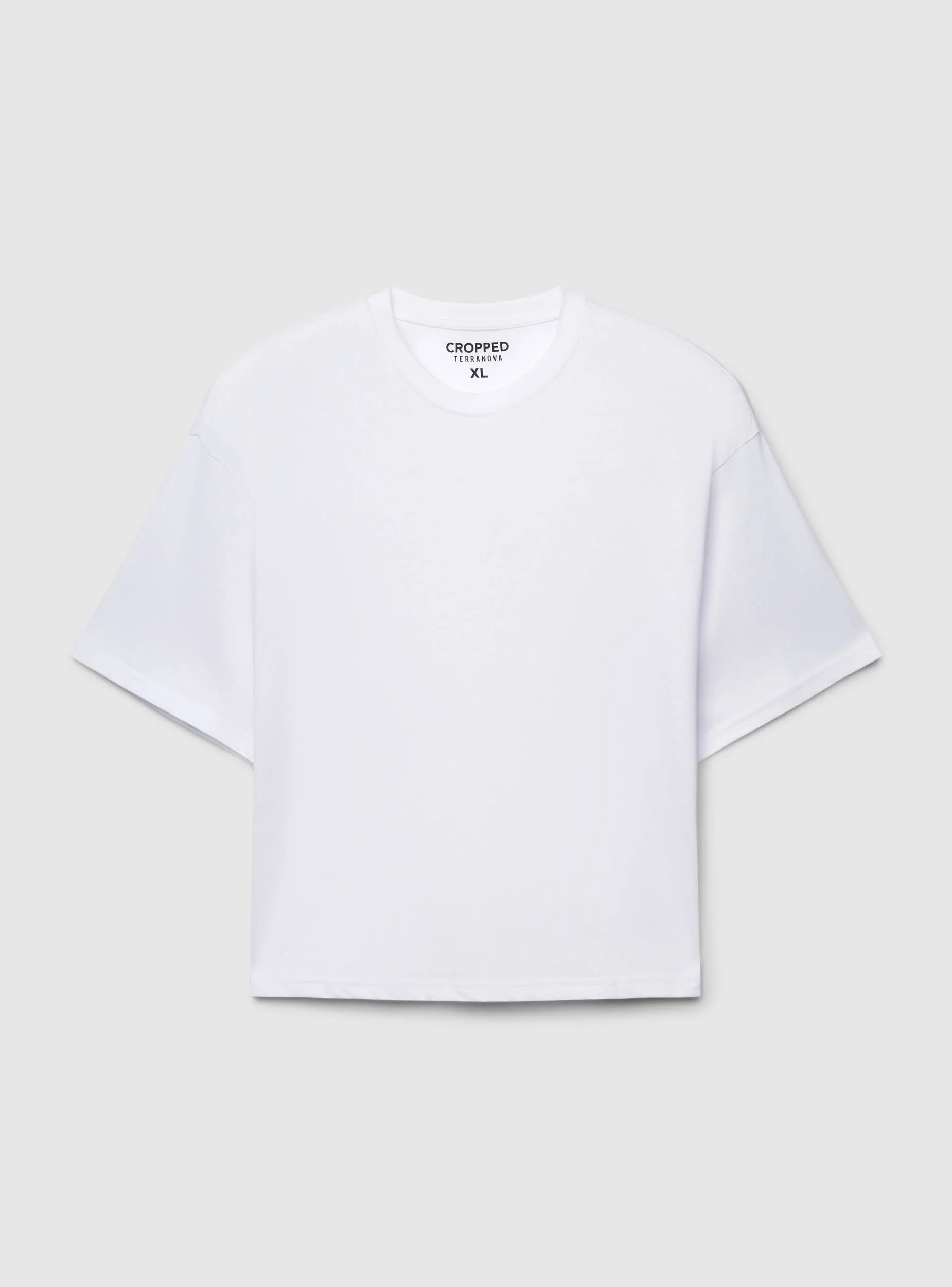 T-shirt crop a tinta unita - Image 5