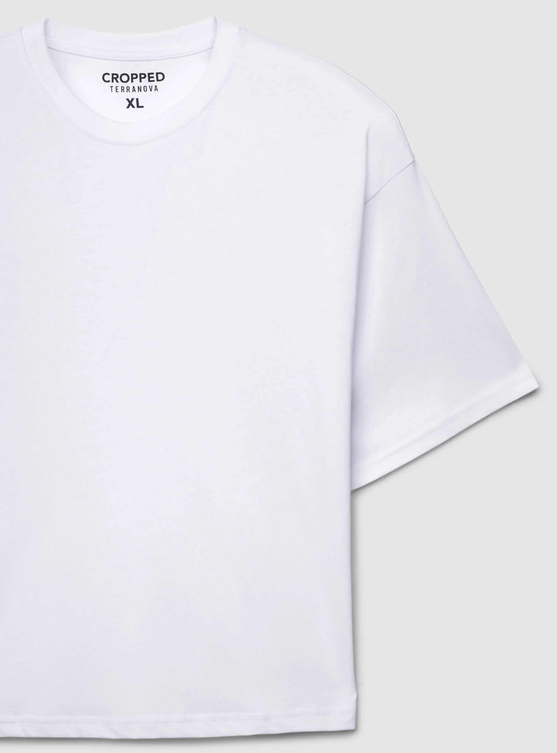 T-shirt crop a tinta unita - Image 7