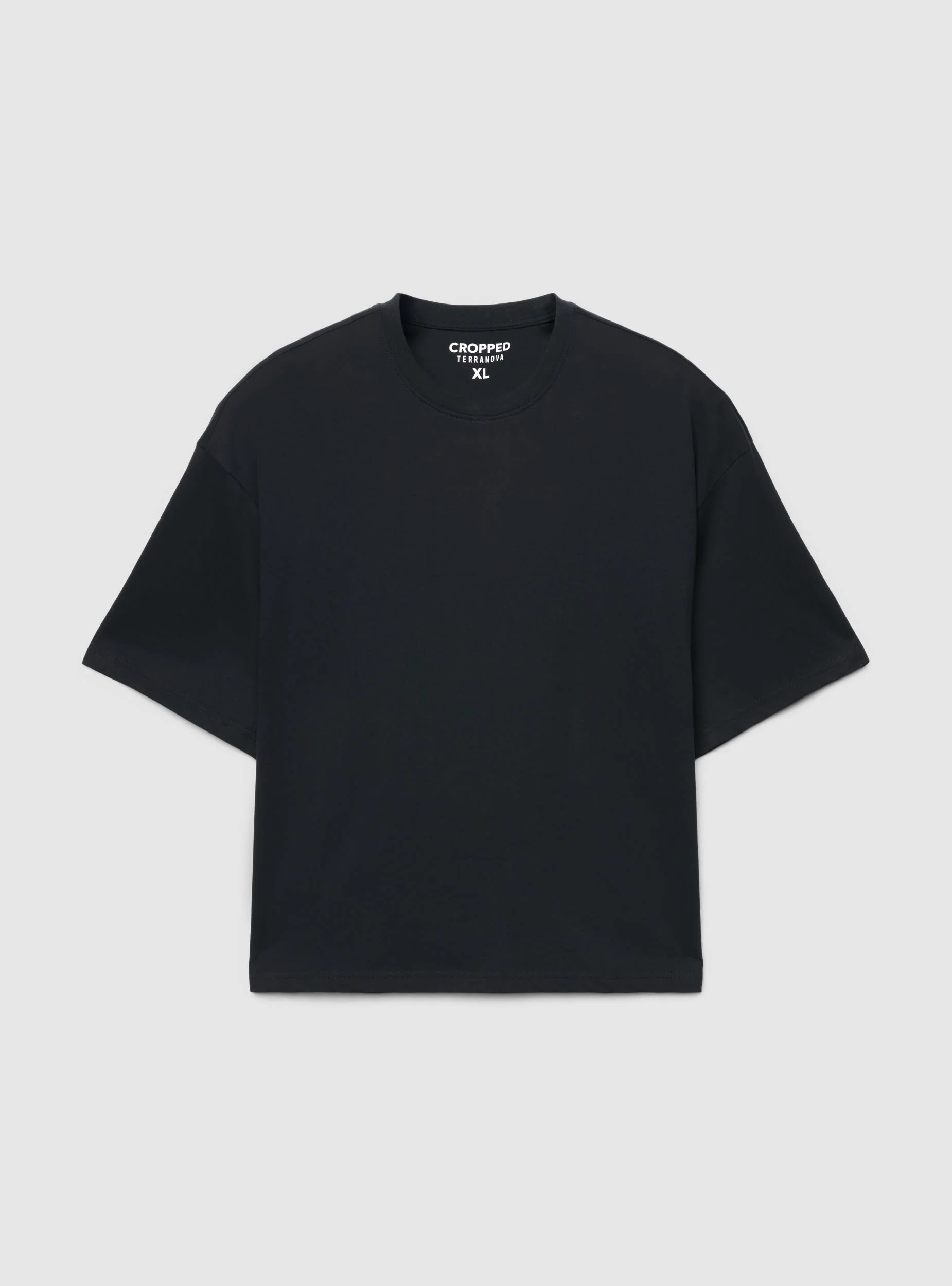 T-shirt crop a tinta unita - Image 5