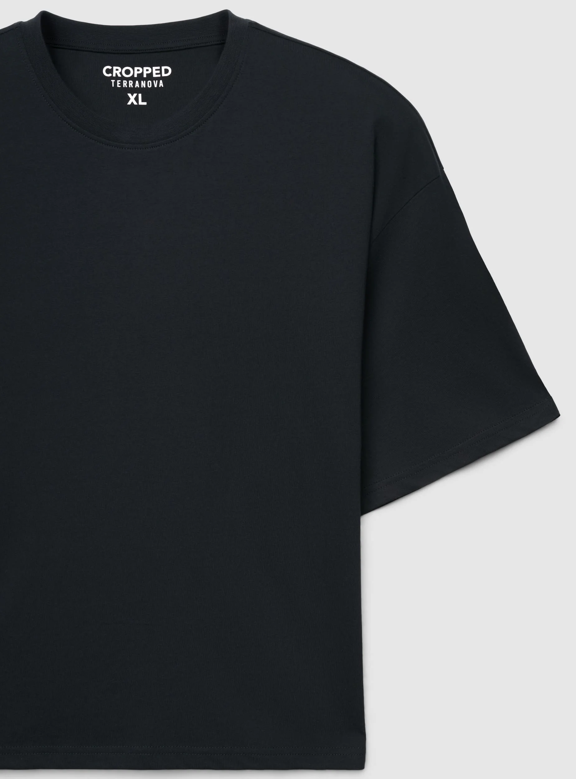 T-shirt crop a tinta unita - Image 7