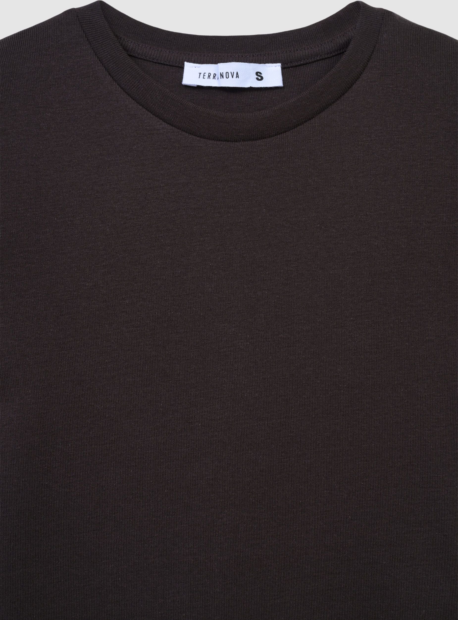 T-shirt crop aderente tinta unita - Image 6