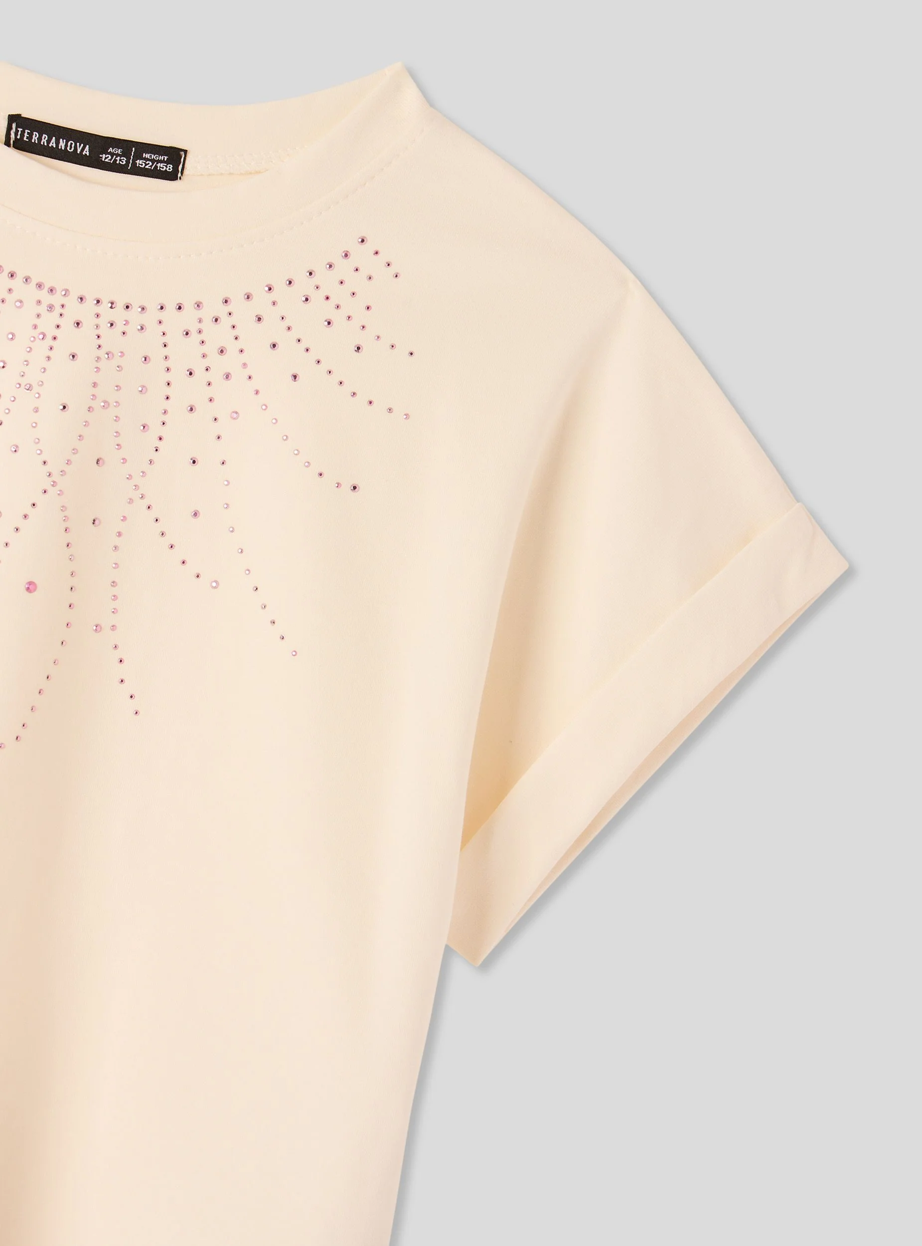 T-shirt crop con borchie - Image 6
