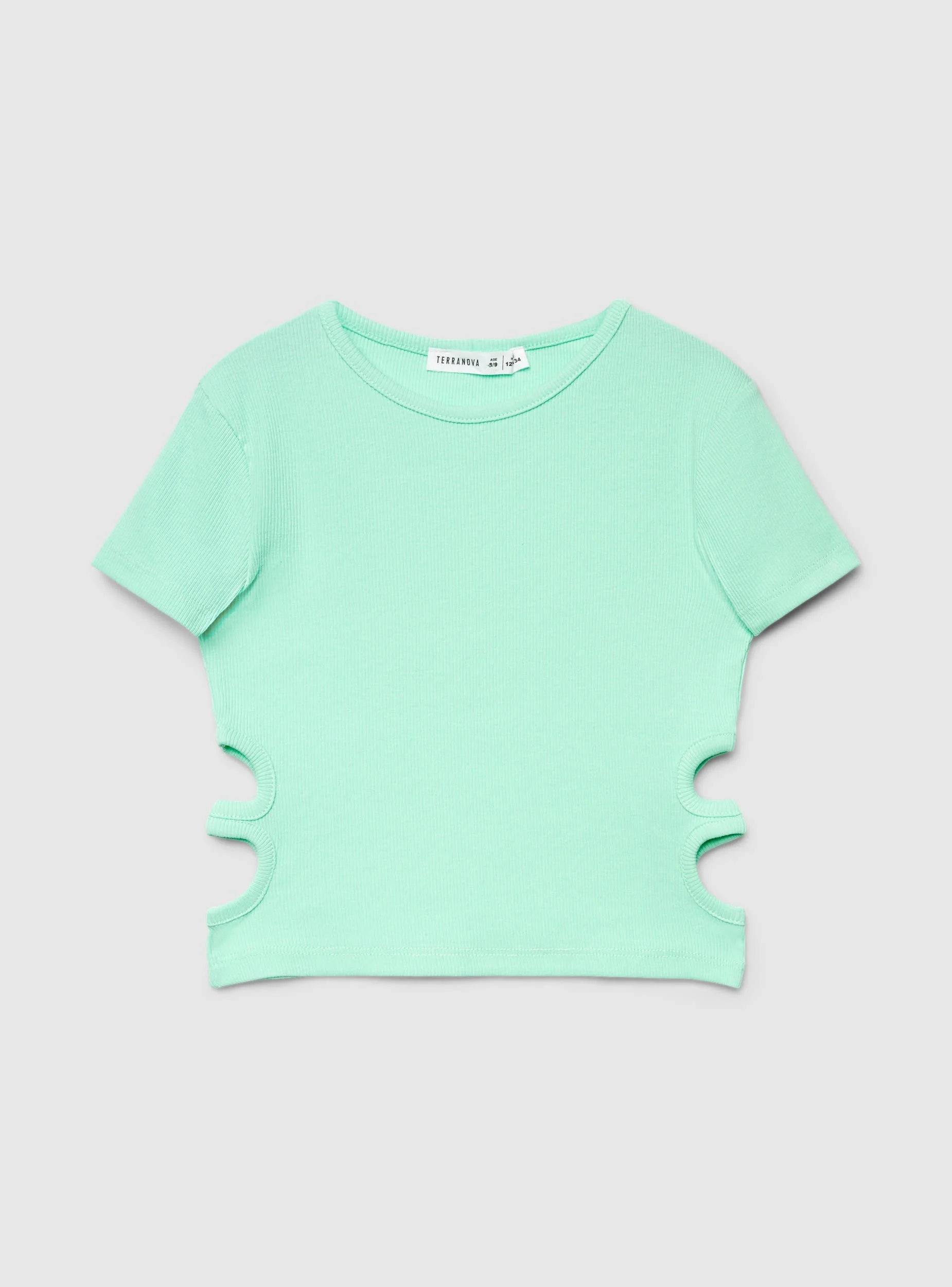 T-shirt crop con cut-out - Image 7