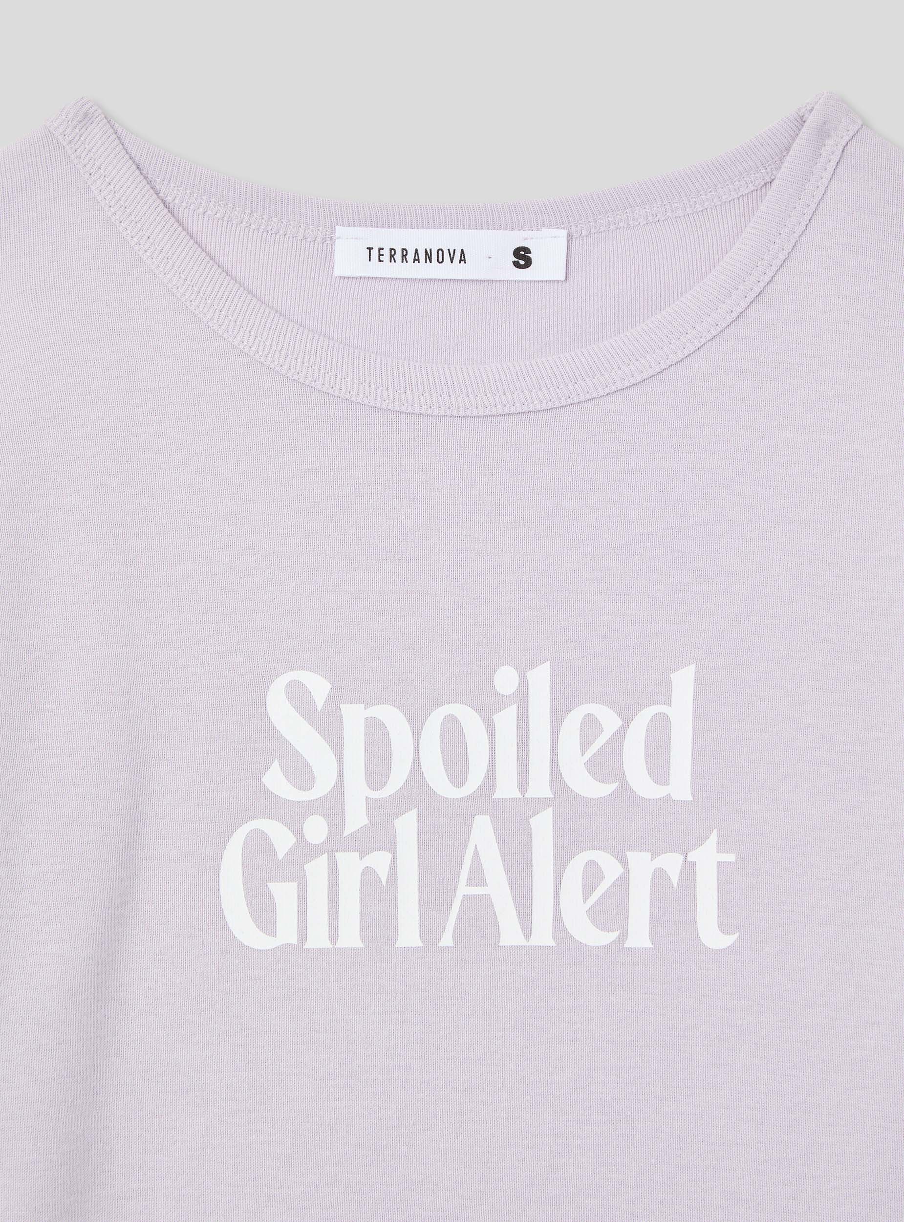 T-shirt crop con messaggio - Image 6