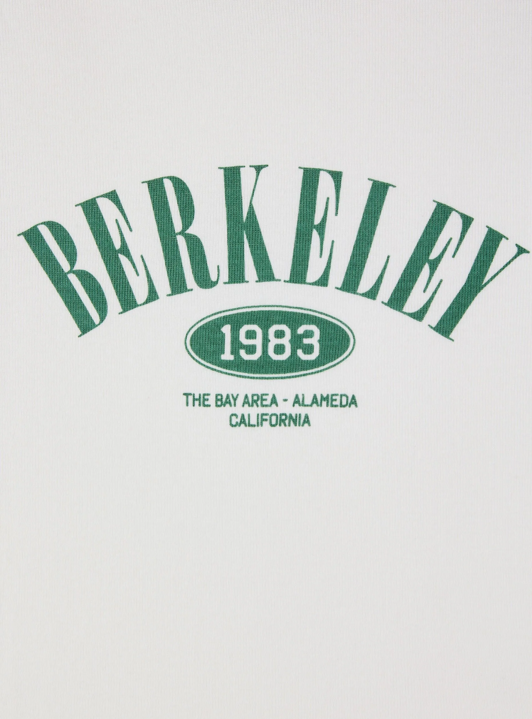 T-shirt crop con stampa college - Image 5