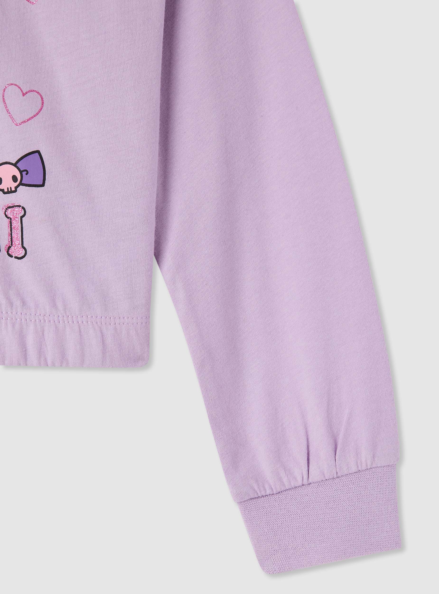 T-shirt crop con stampa Kuromi® - Image 6
