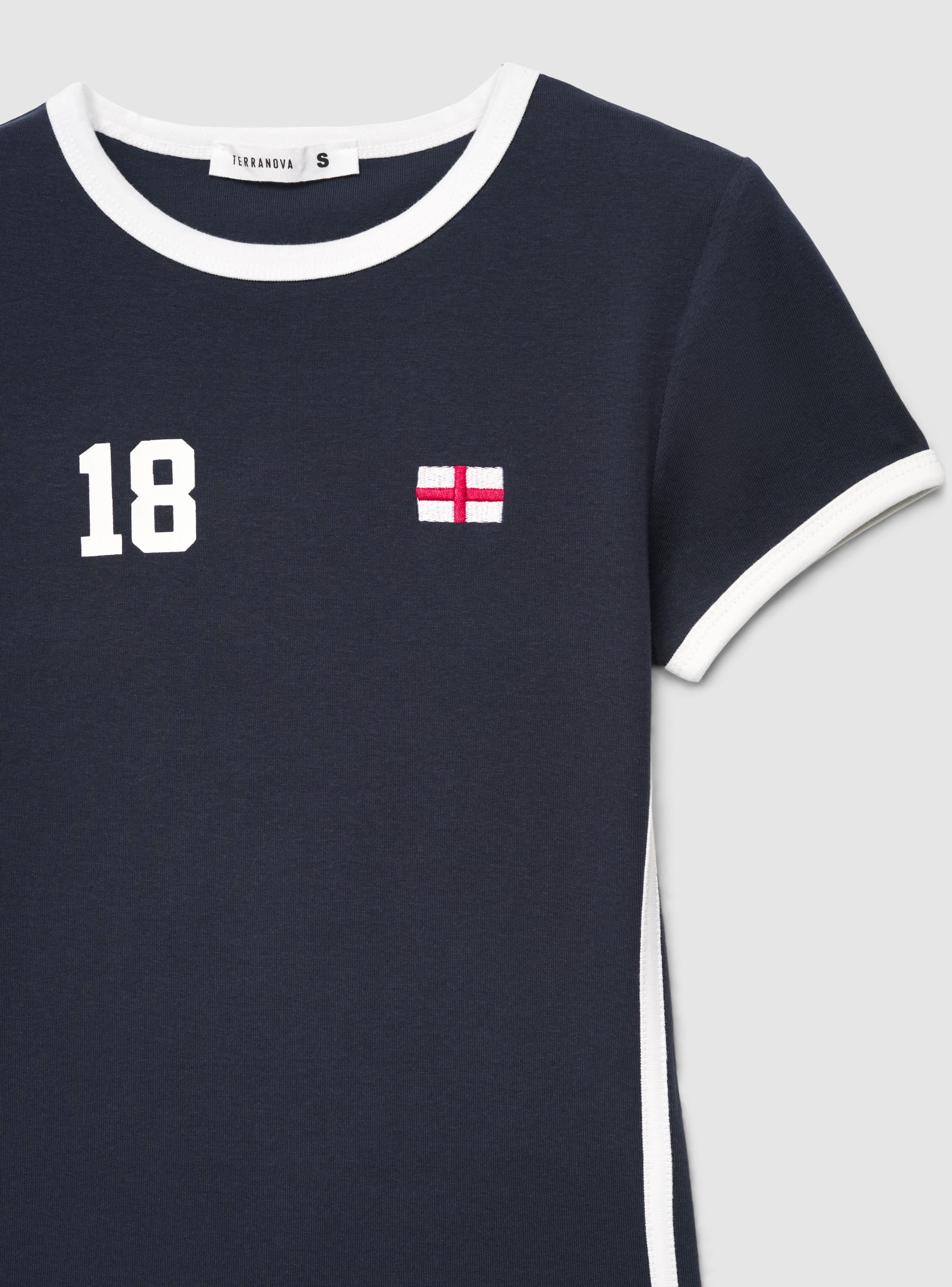 T-shirt crop con stampa numero - Image 6