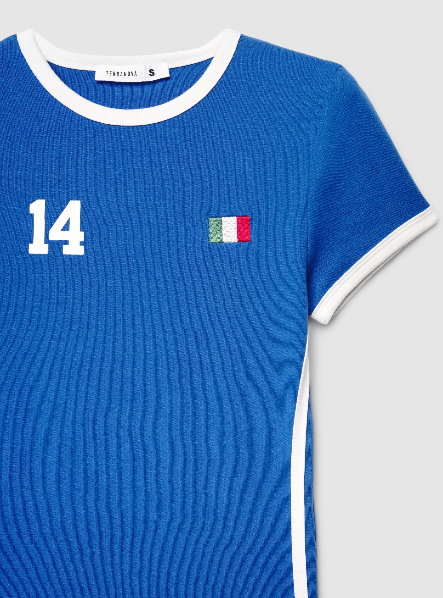 T-shirt crop con stampa numero - Image 5