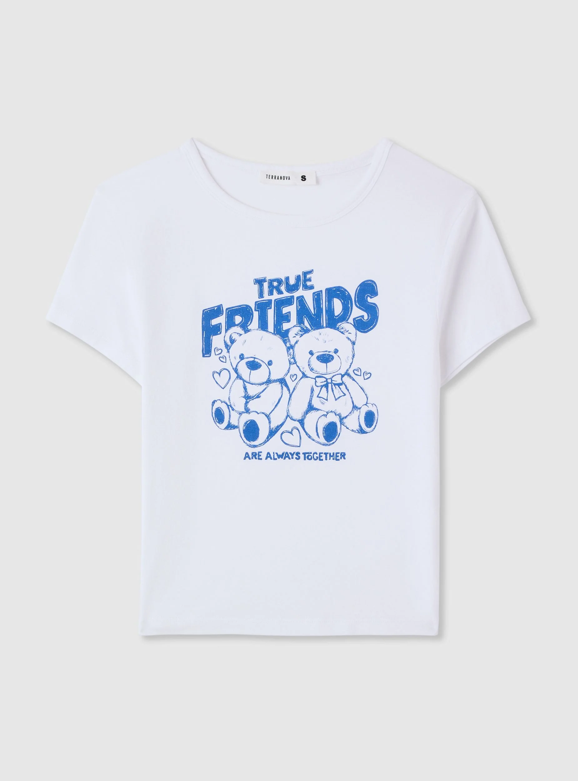 T-shirt crop con stampa orsetti - Image 6