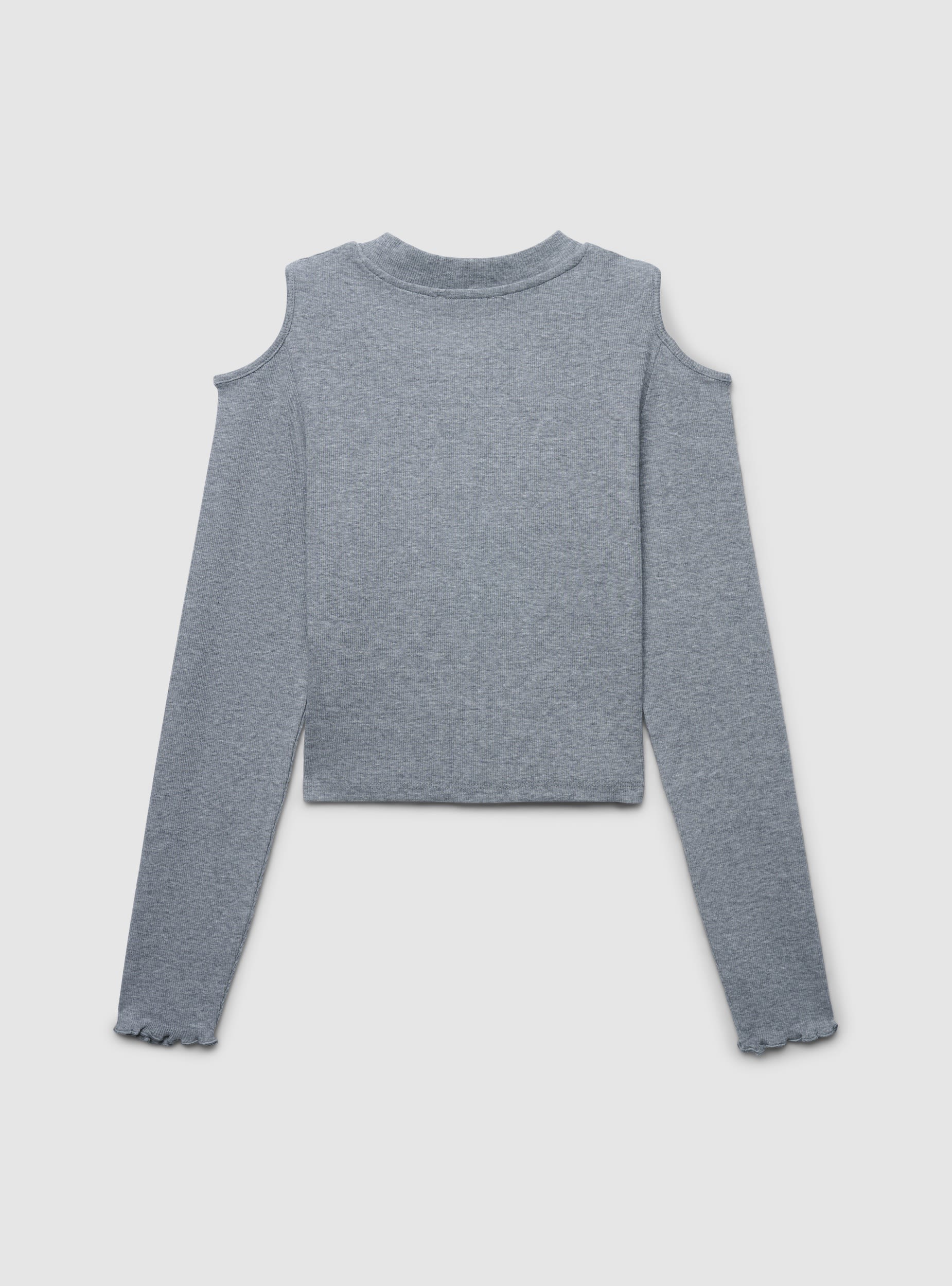 T-shirt crop cut-out sulle spalle - Image 5