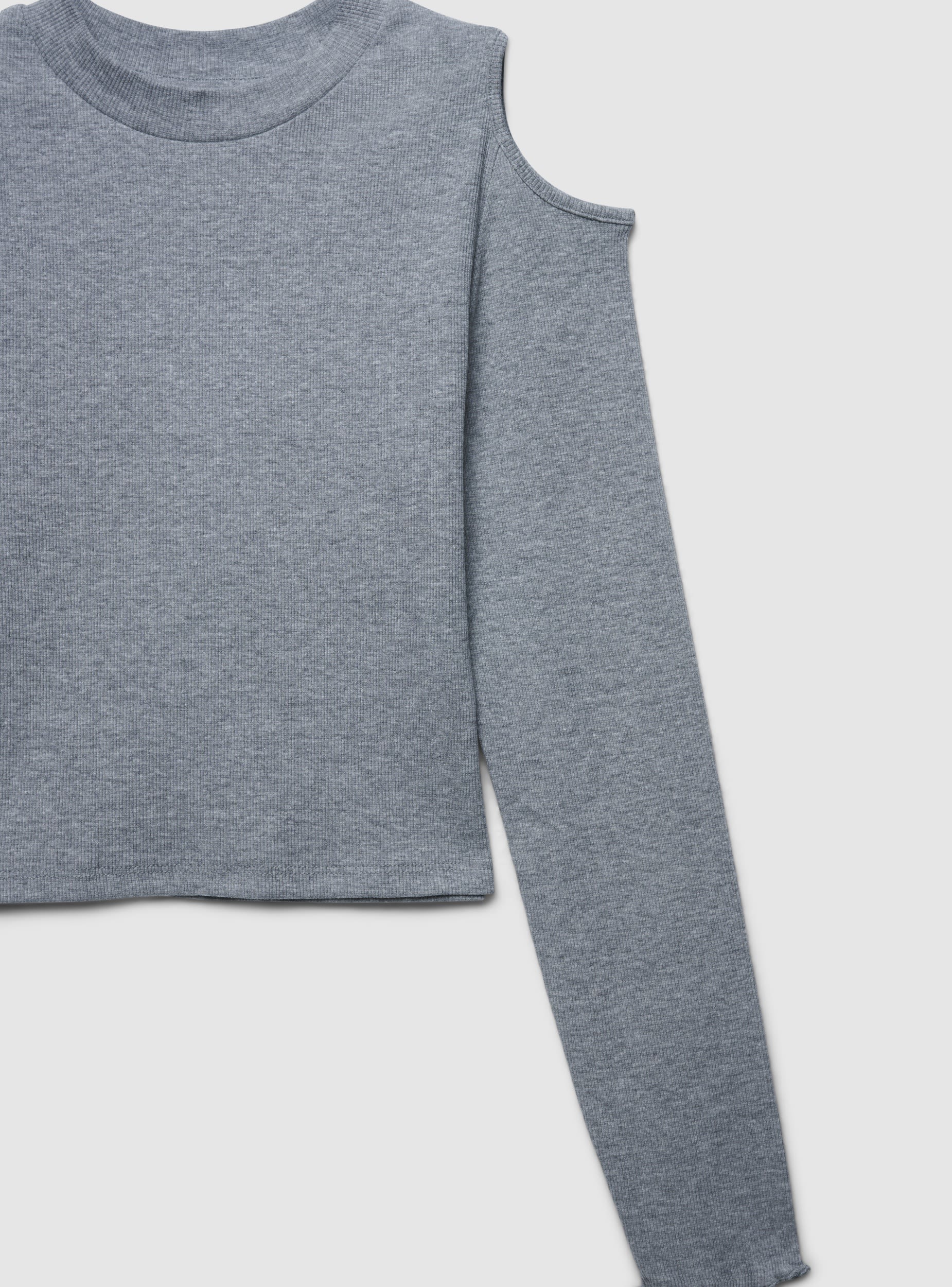 T-shirt crop cut-out sulle spalle - Image 6