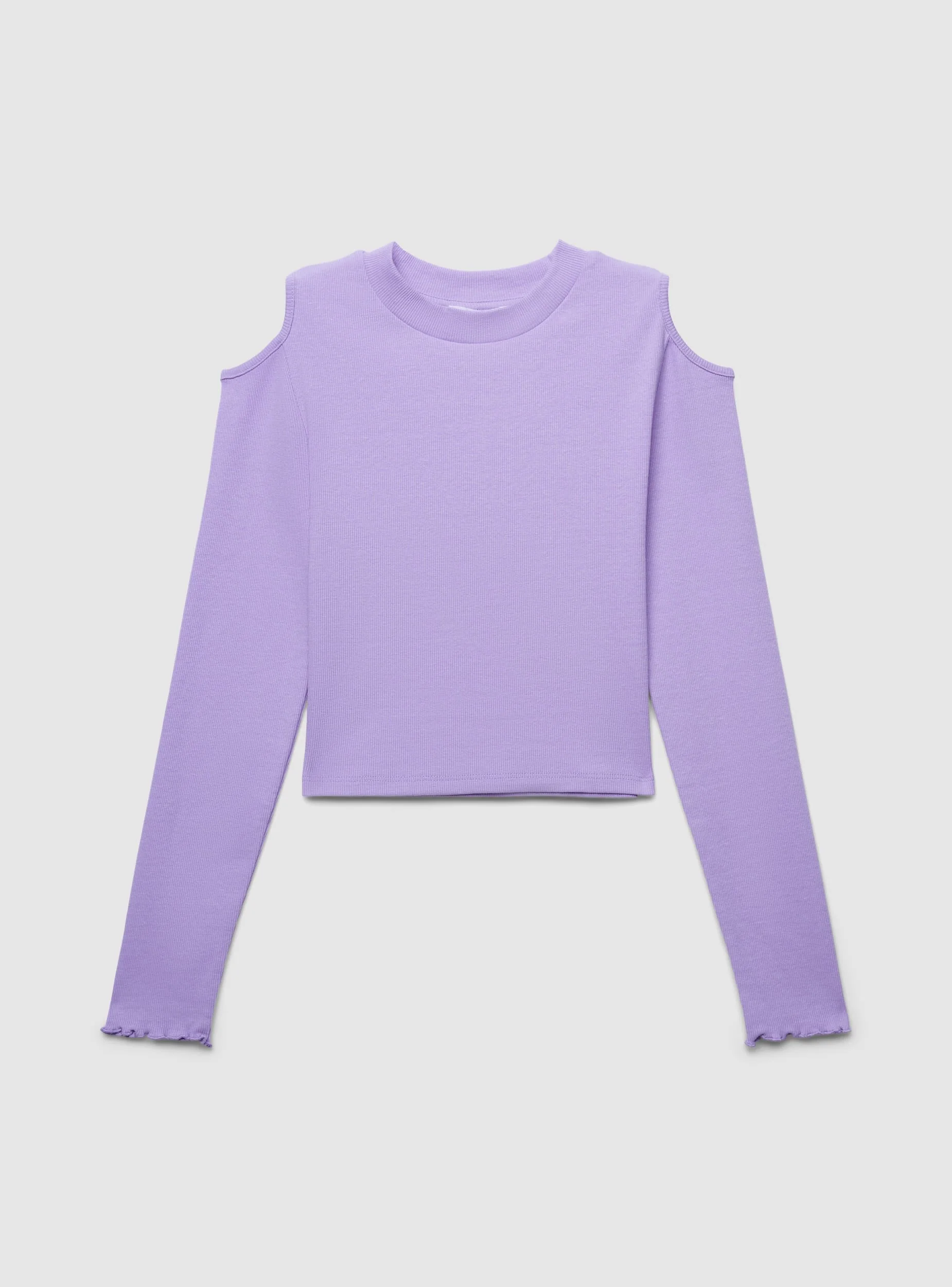 T-shirt crop cut-out sulle spalle - Image 4