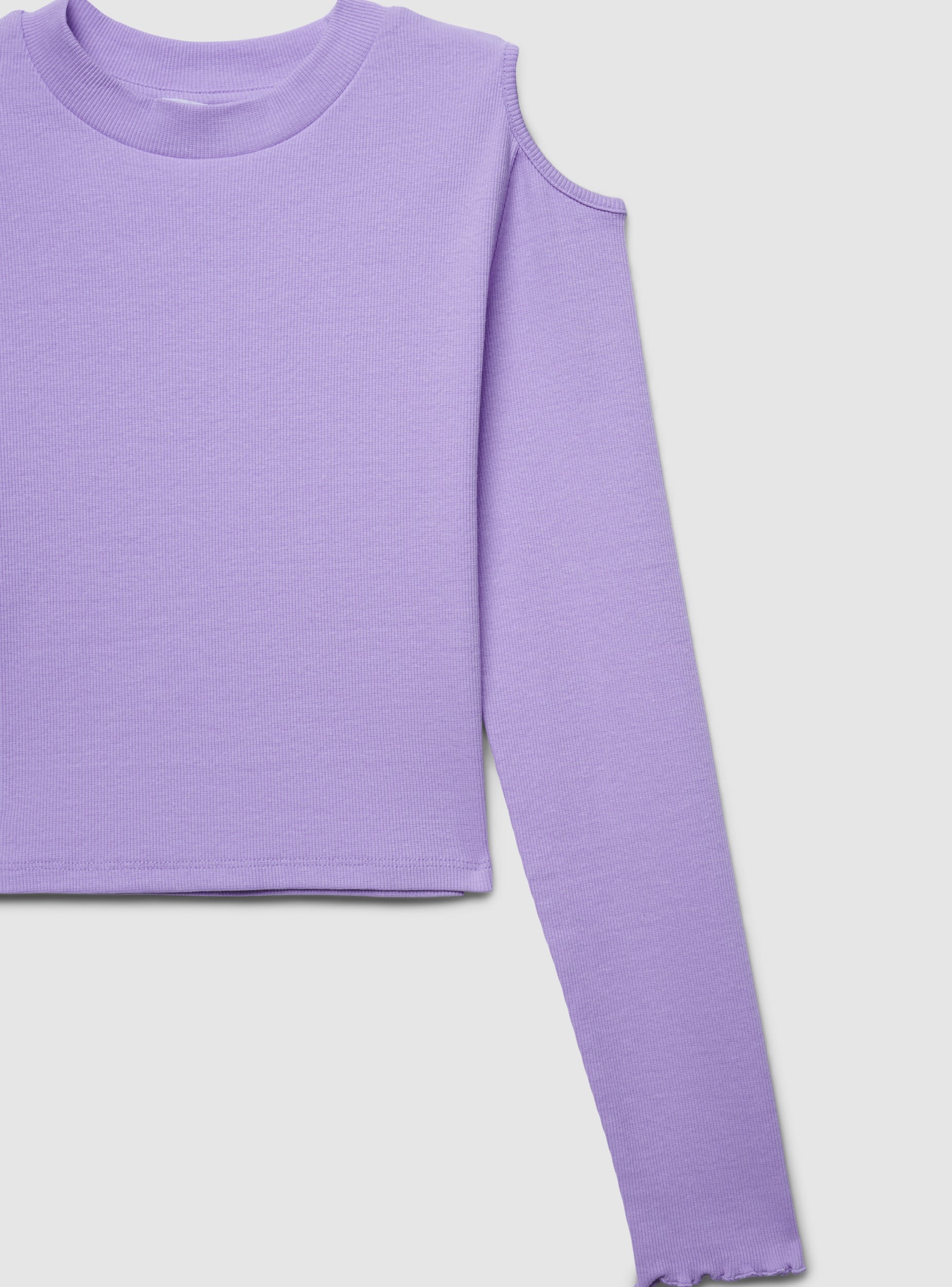 T-shirt crop cut-out sulle spalle - Image 6