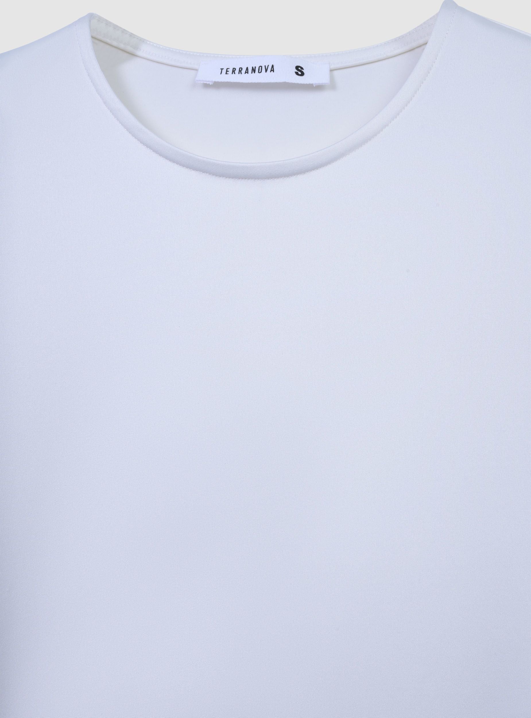 T-shirt crop elasticizzata - Image 6