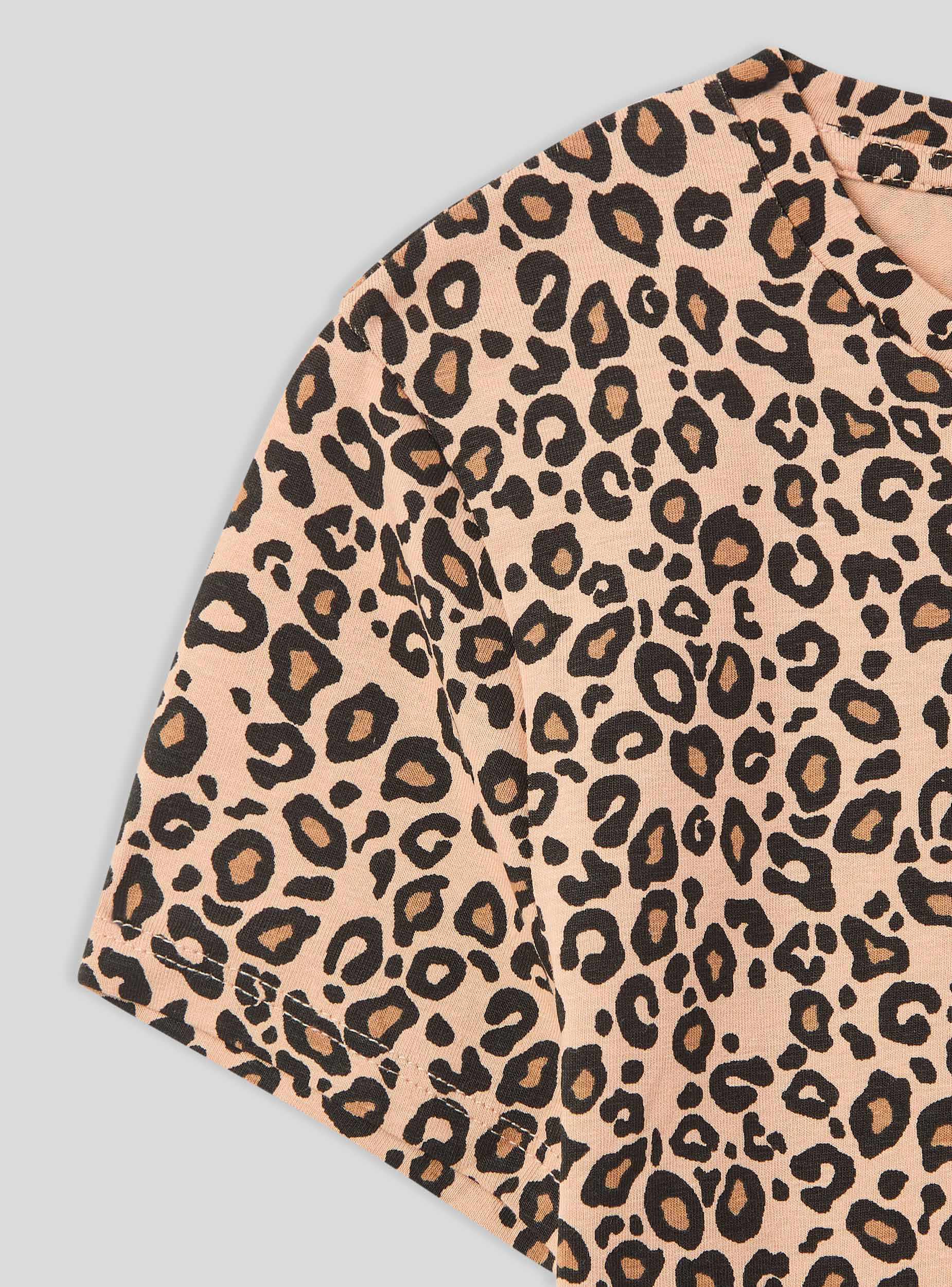T-shirt crop fantasia maculata - Image 4