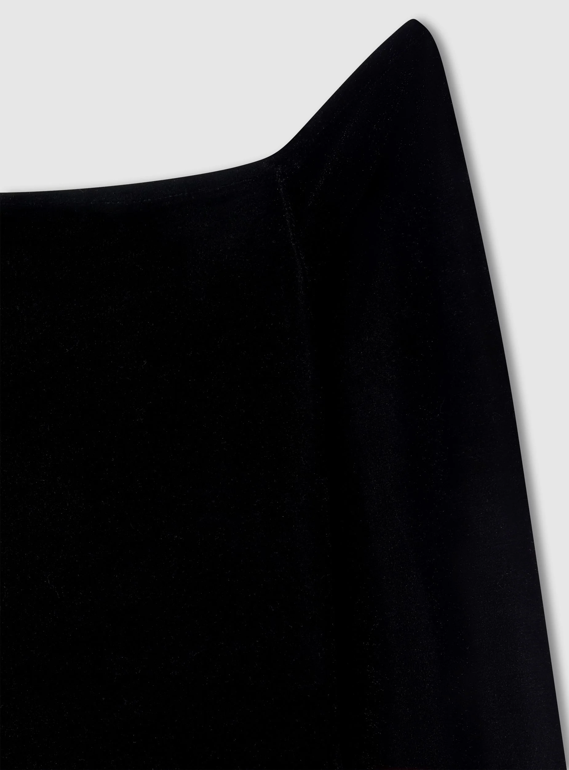 T-shirt crop spalle scoperte in ciniglia - Image 5