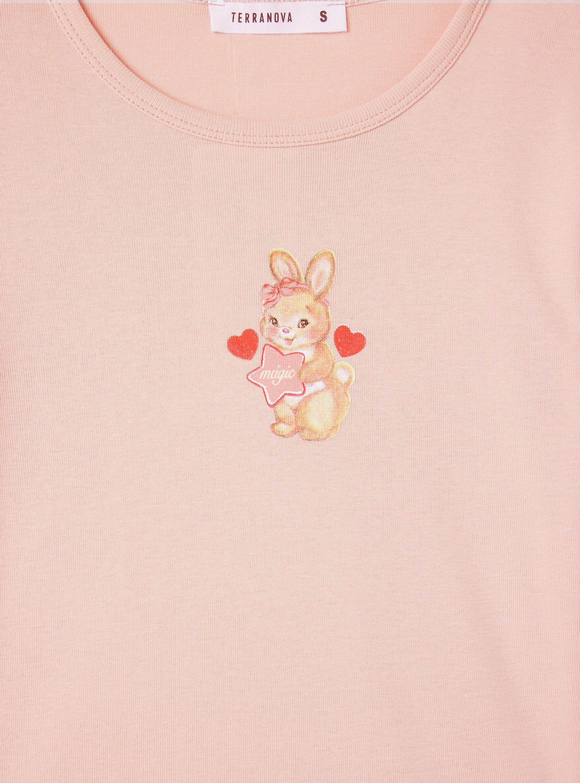 T-shirt crop stampa animaletto - Image 5