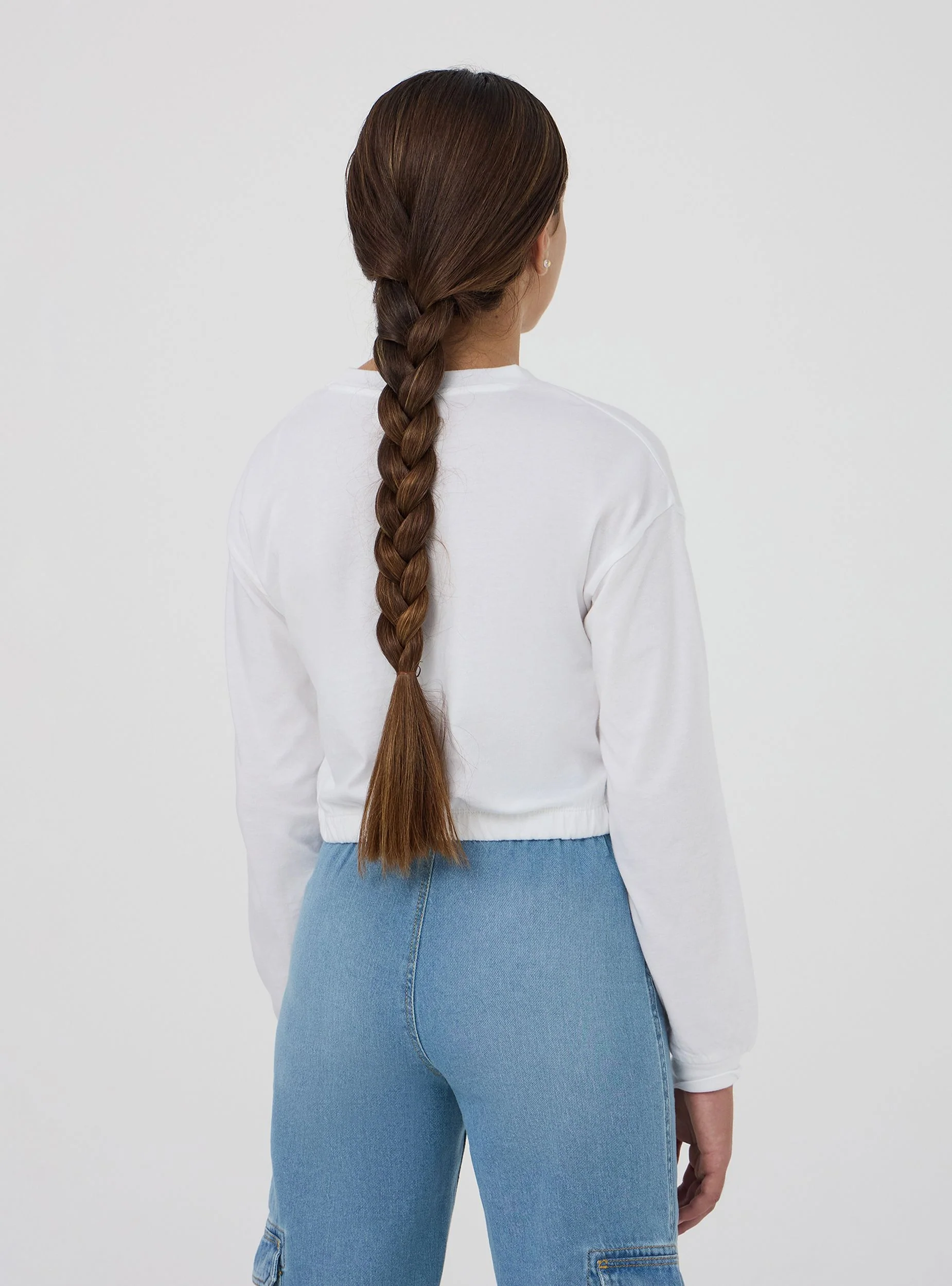 T-shirt crop stampa Stitch® - Image 2