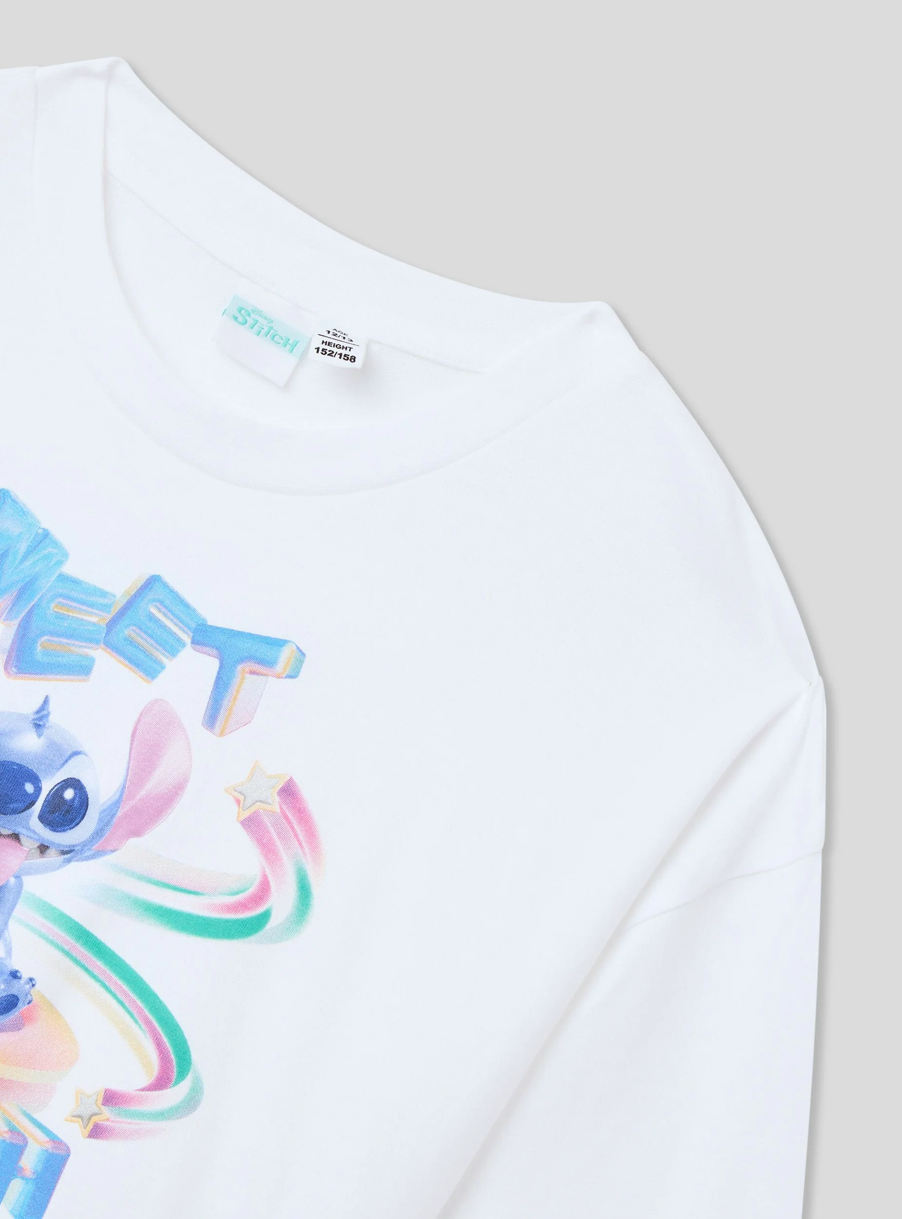 T-shirt crop stampa Stitch® - Image 4