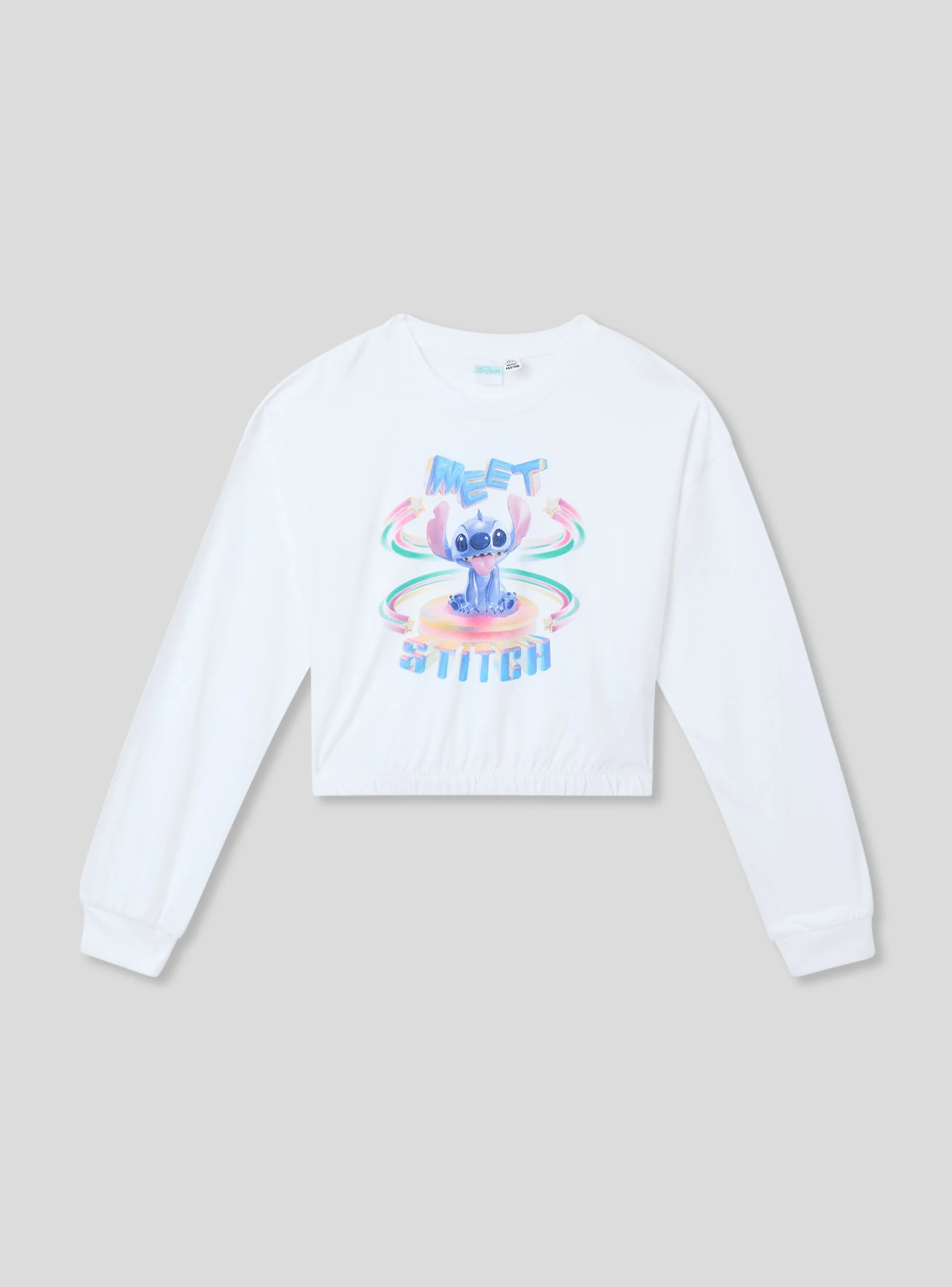 T-shirt crop stampa Stitch® - Image 5