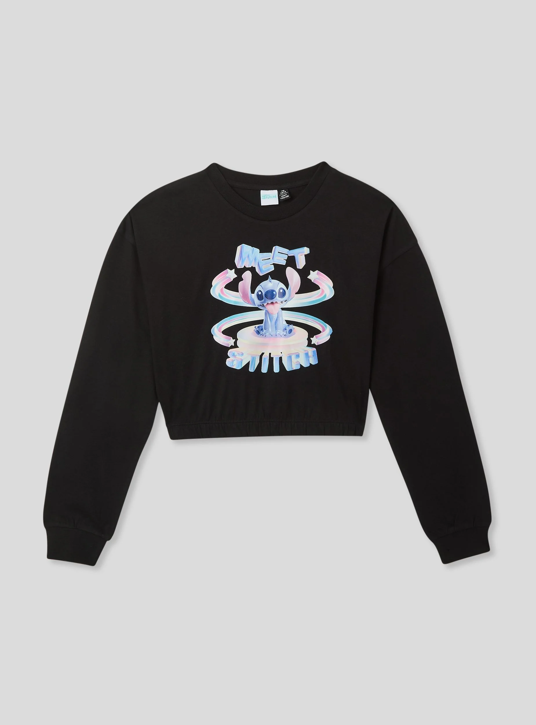 T-shirt crop stampa Stitch® - Image 7