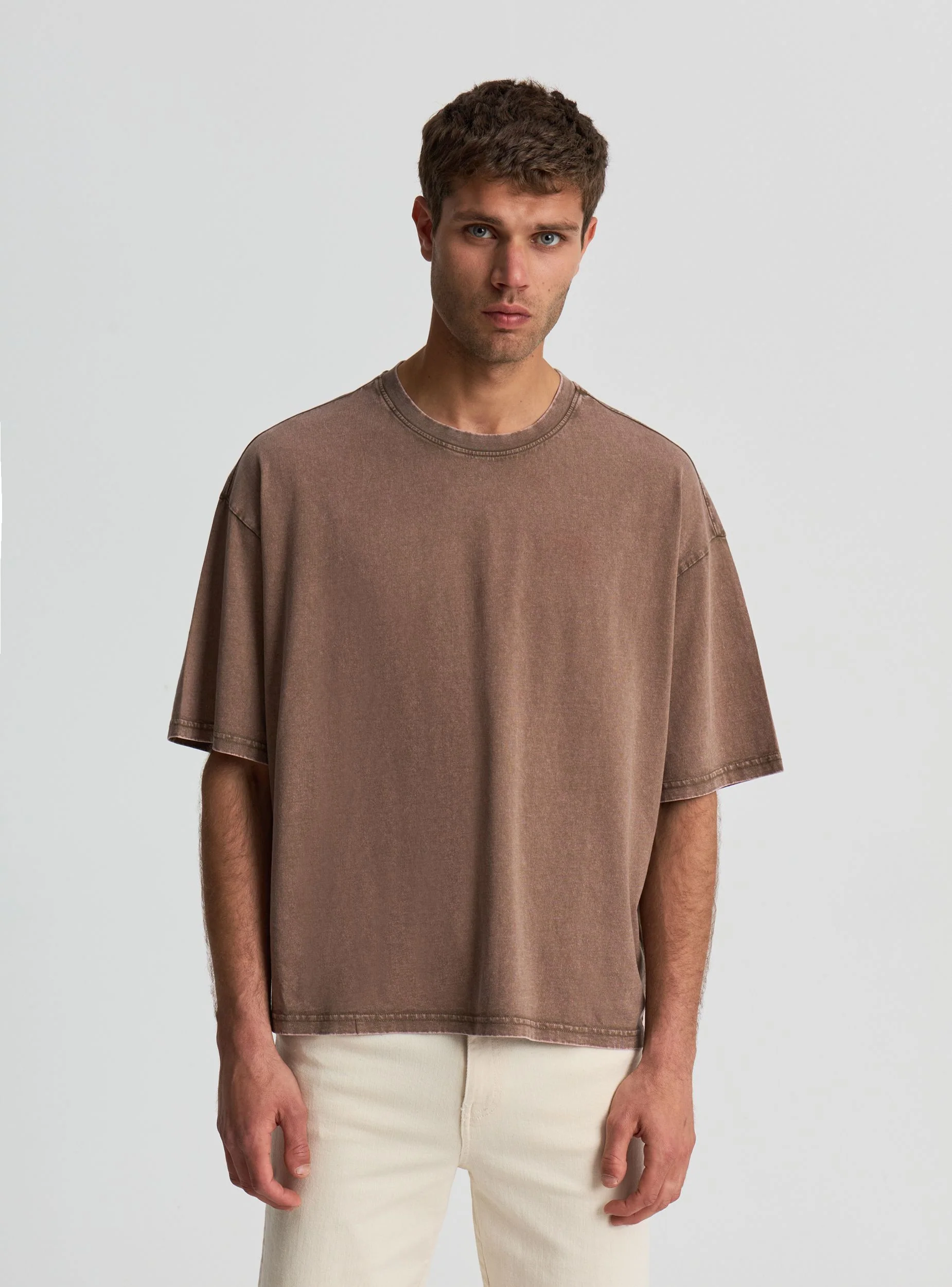 T-shirt crop tinta unita - Image 4