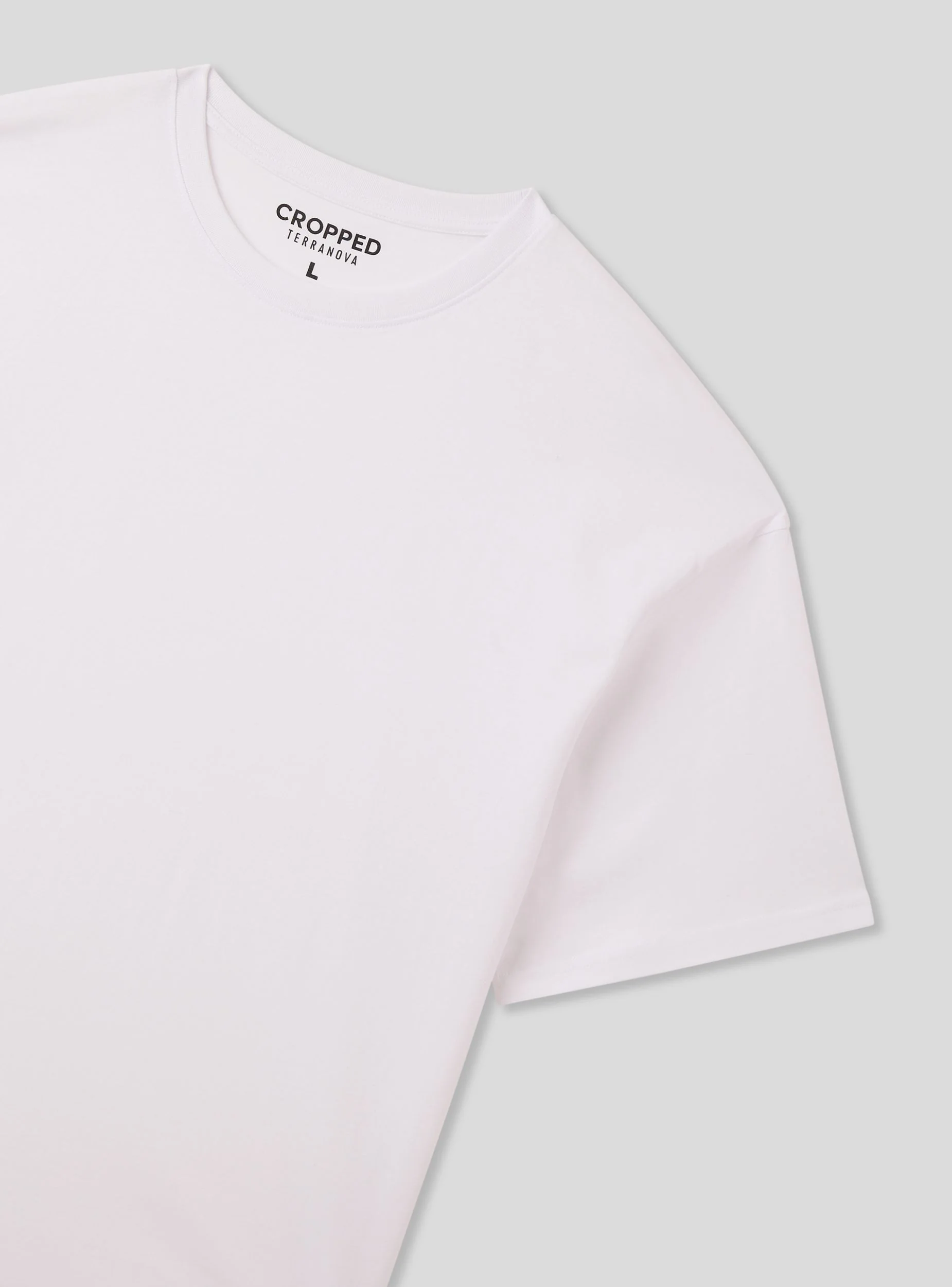T-shirt cropped tinta unita - Image 5