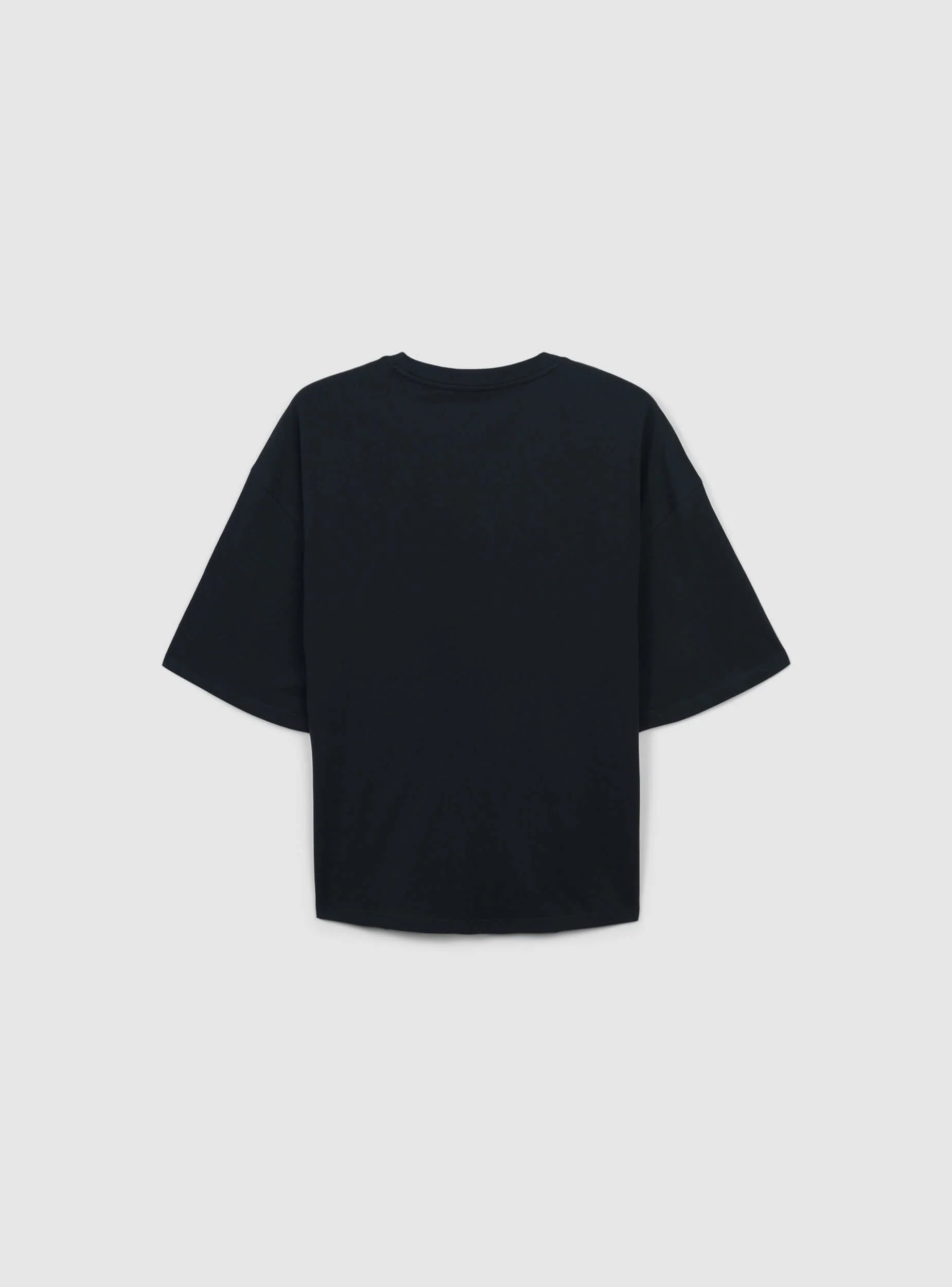 T-shirt cropped tinta unita - Image 2