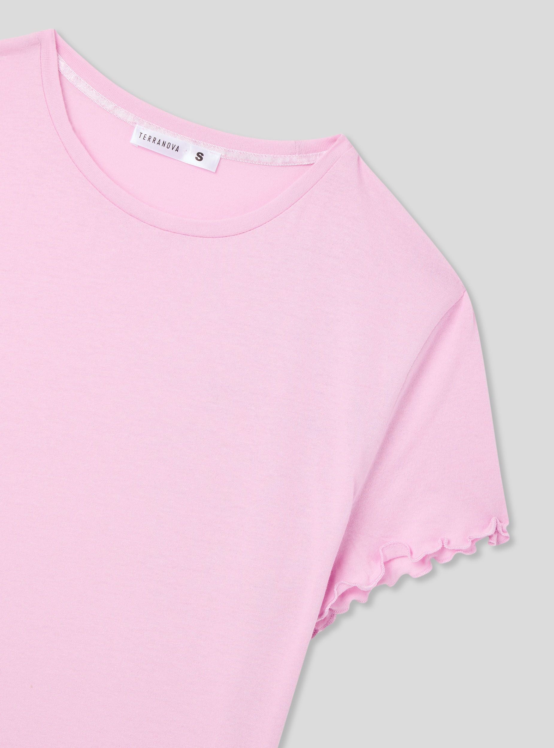 T-shirt del pigiama tinta unita - Image 5