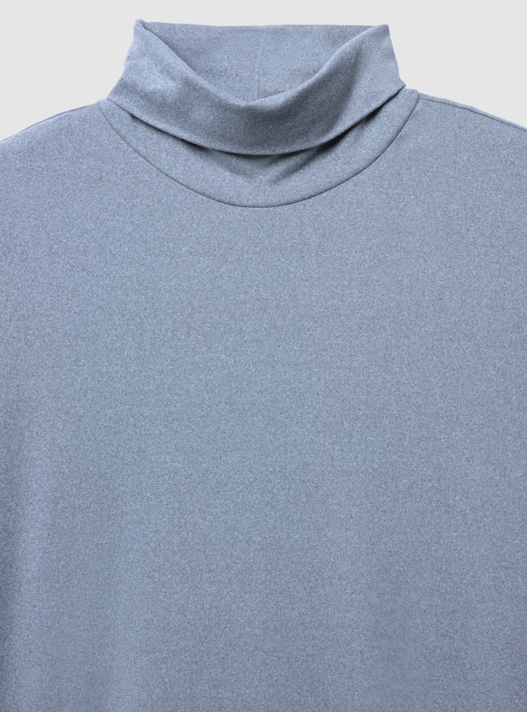 T-shirt dolcevita in tessuto caldo - Image 5