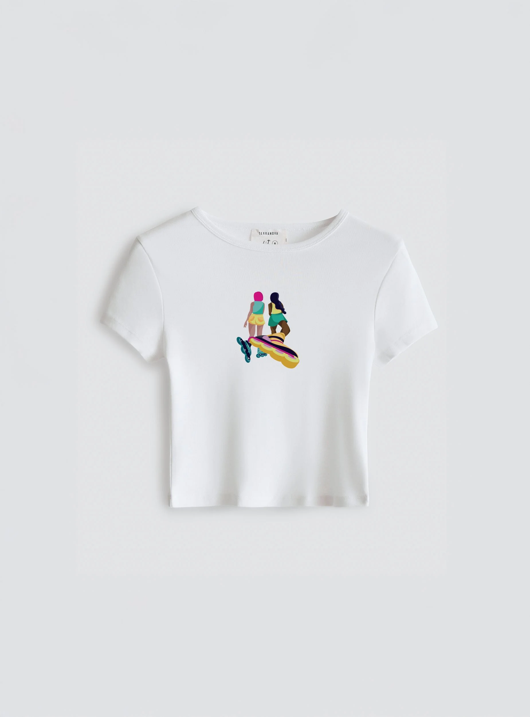T-shirt donna ROLLER