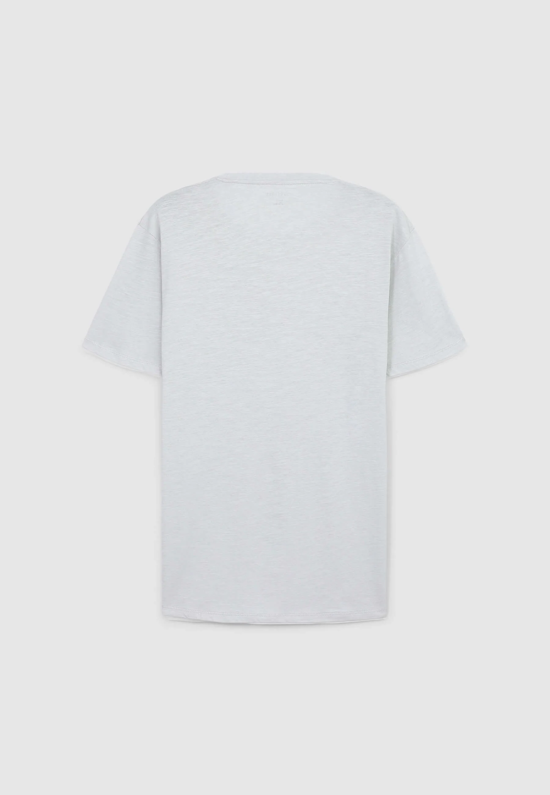 T-shirt doppiata tinta unita - Image 6