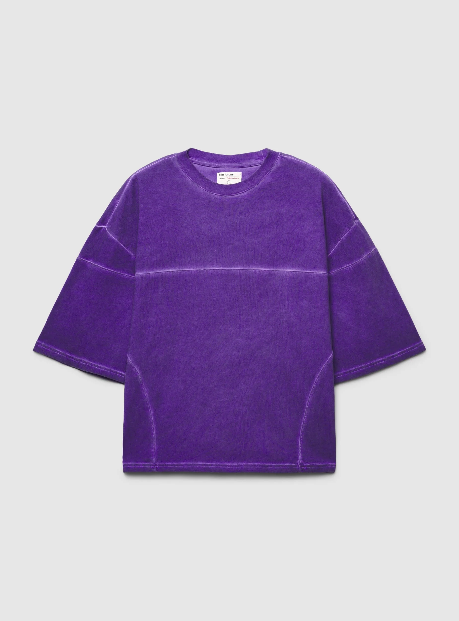 T-shirt effetto acid wash TRNPOPLAB - Image 5