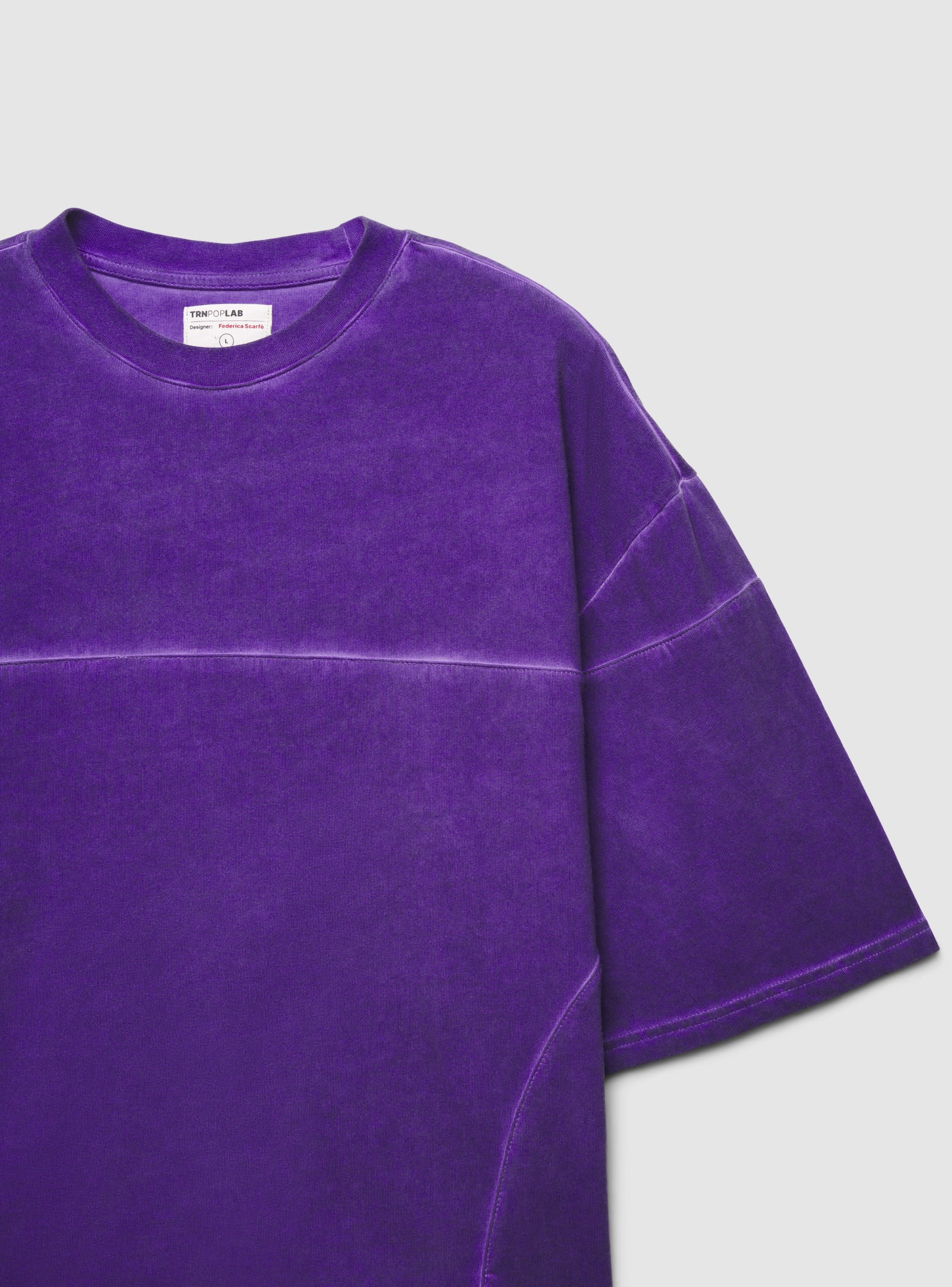 T-shirt effetto acid wash TRNPOPLAB - Image 6