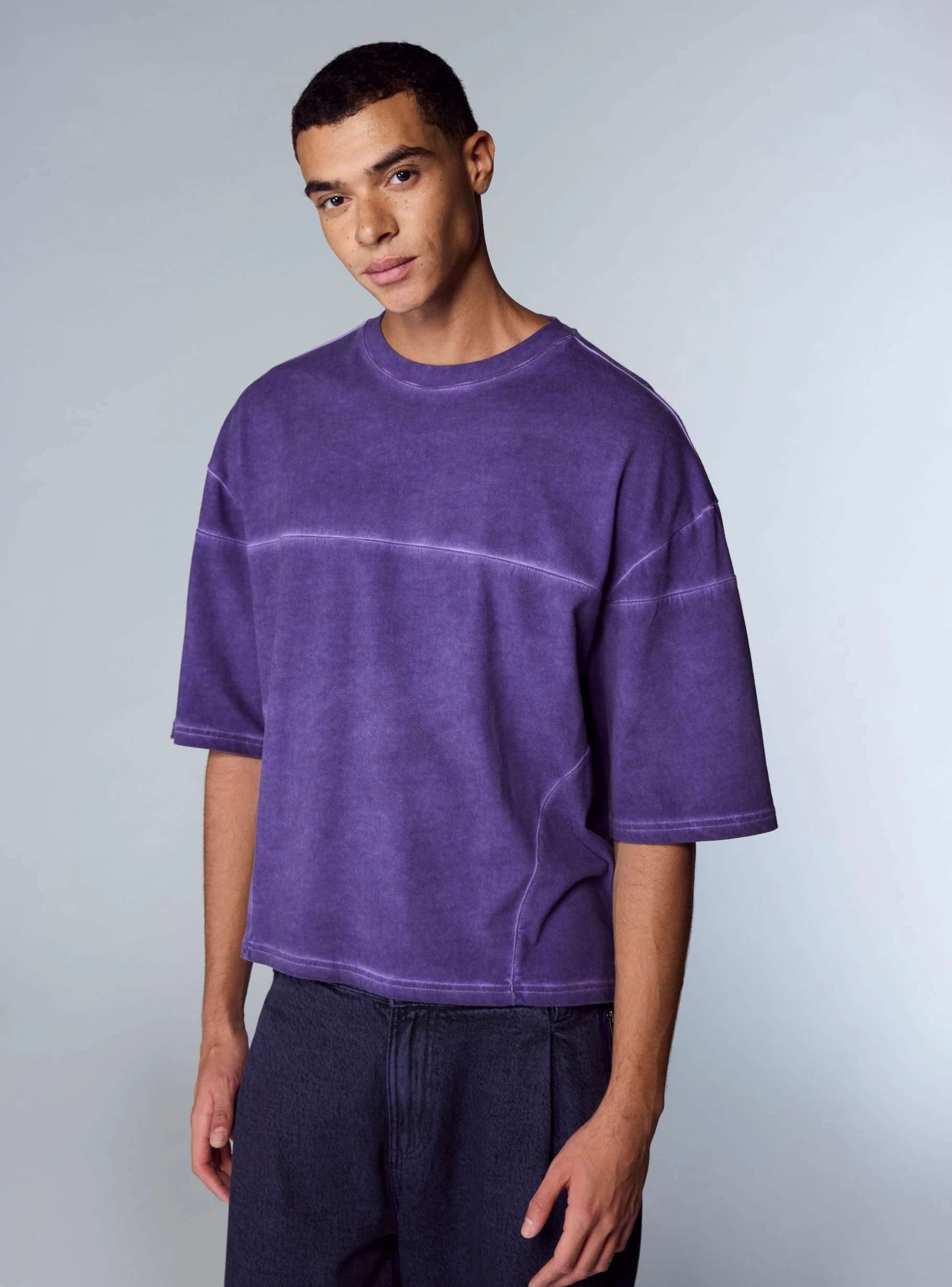 T-shirt effetto acid wash TRNPOPLAB - Image 7