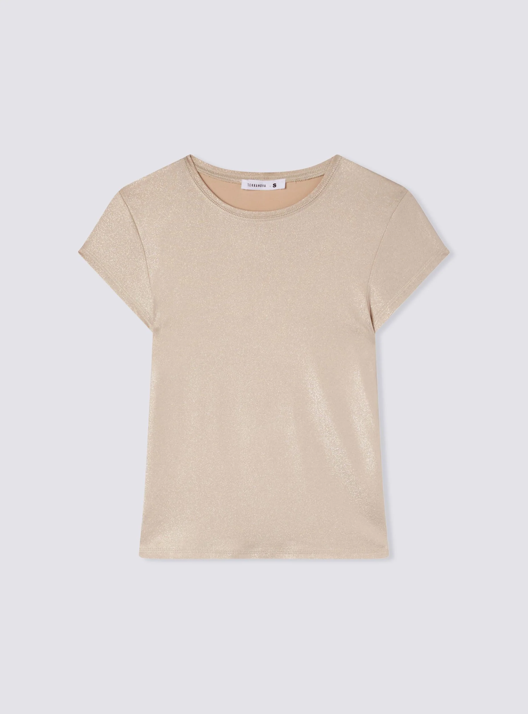 T-shirt elasticizzata luccicante - Image 5